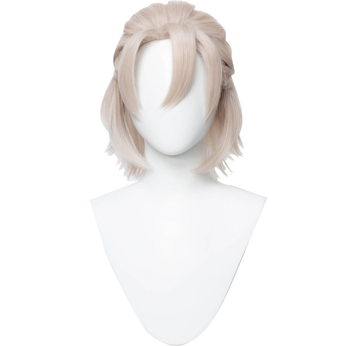 Peruca De Cosplay Genshin Impact Albedo Anime Costume Hair 180g