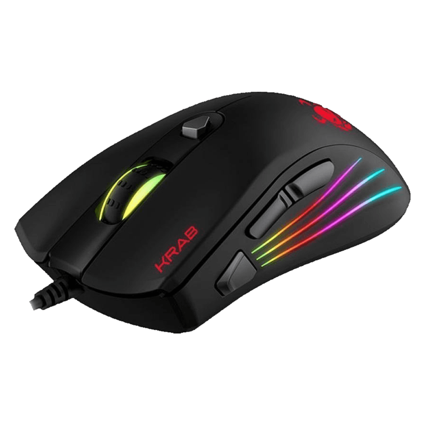 Mouse Gamer Krab Specter Kbgmr20 Rgb 10000dpi Usb Preto - imagem 2