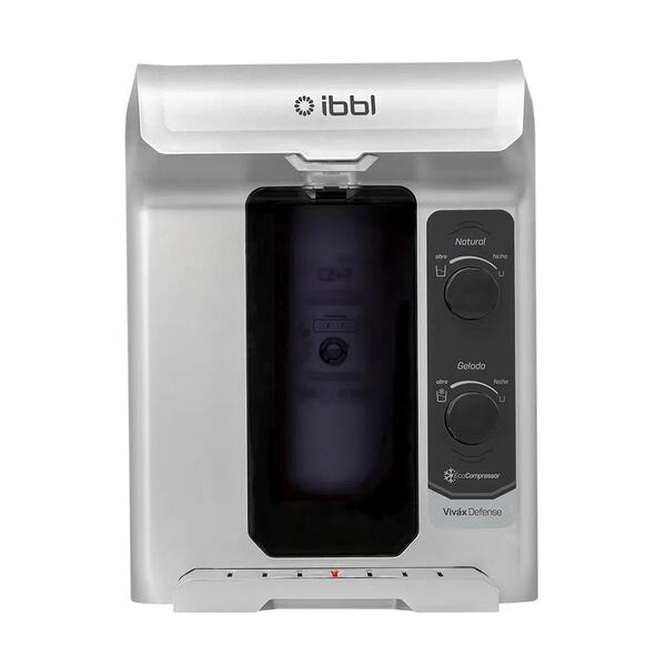 Purificador De Água Ibbl Viváx Touch Com Compressor Prata 220v