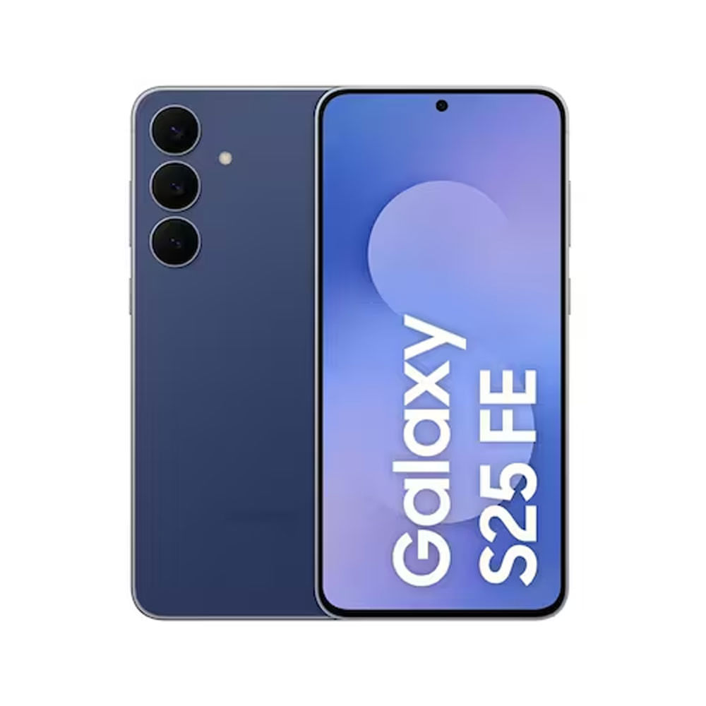 Smartphone Samsung Galaxy S25 FE 5G Tela 6,7 Polegadas AMOLED 256GB 8GB RAM Câmera 50MP Azul-marinho