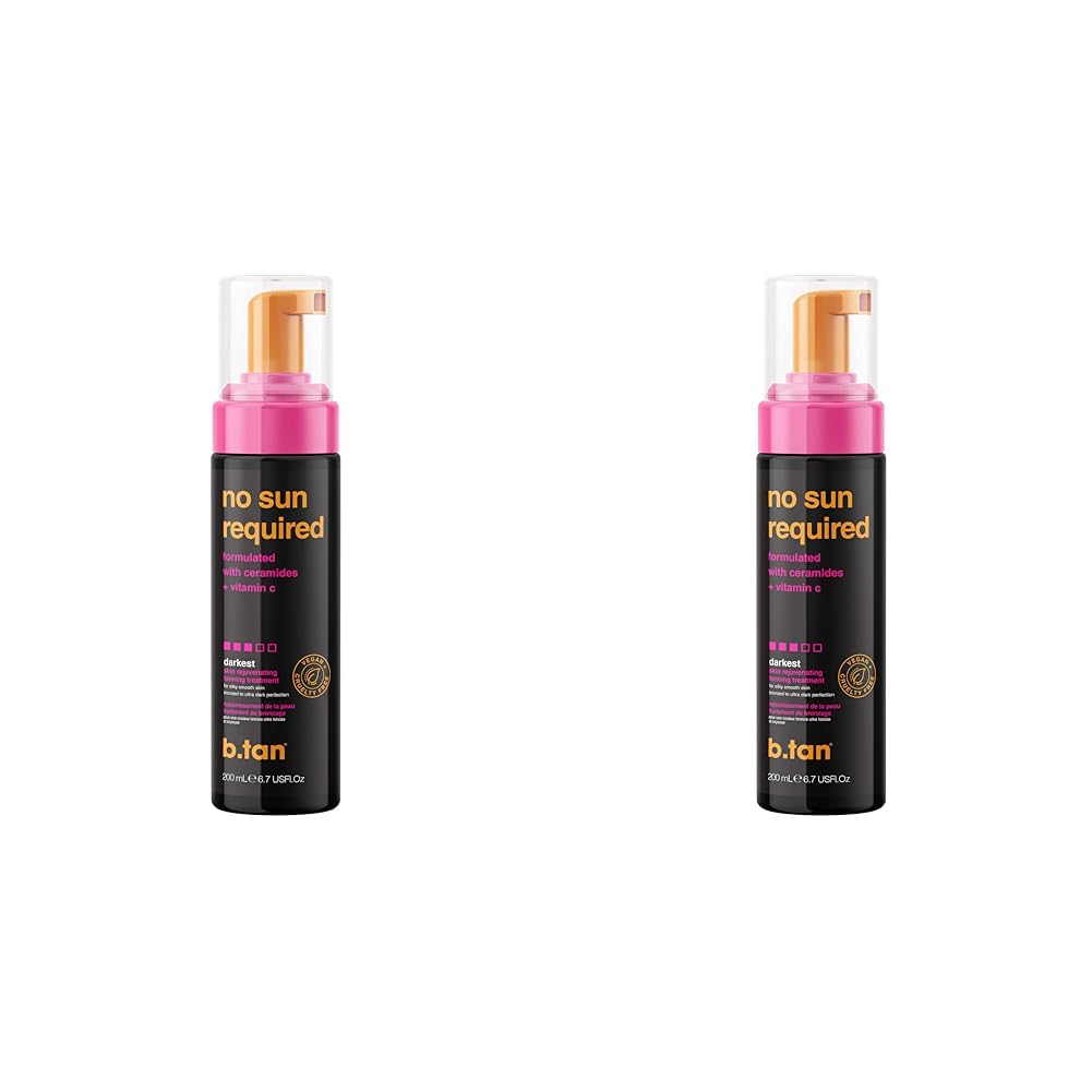 Mousse Autobronzeadora B.tan Dark 200ml Com Ceramidas E Vitamina C