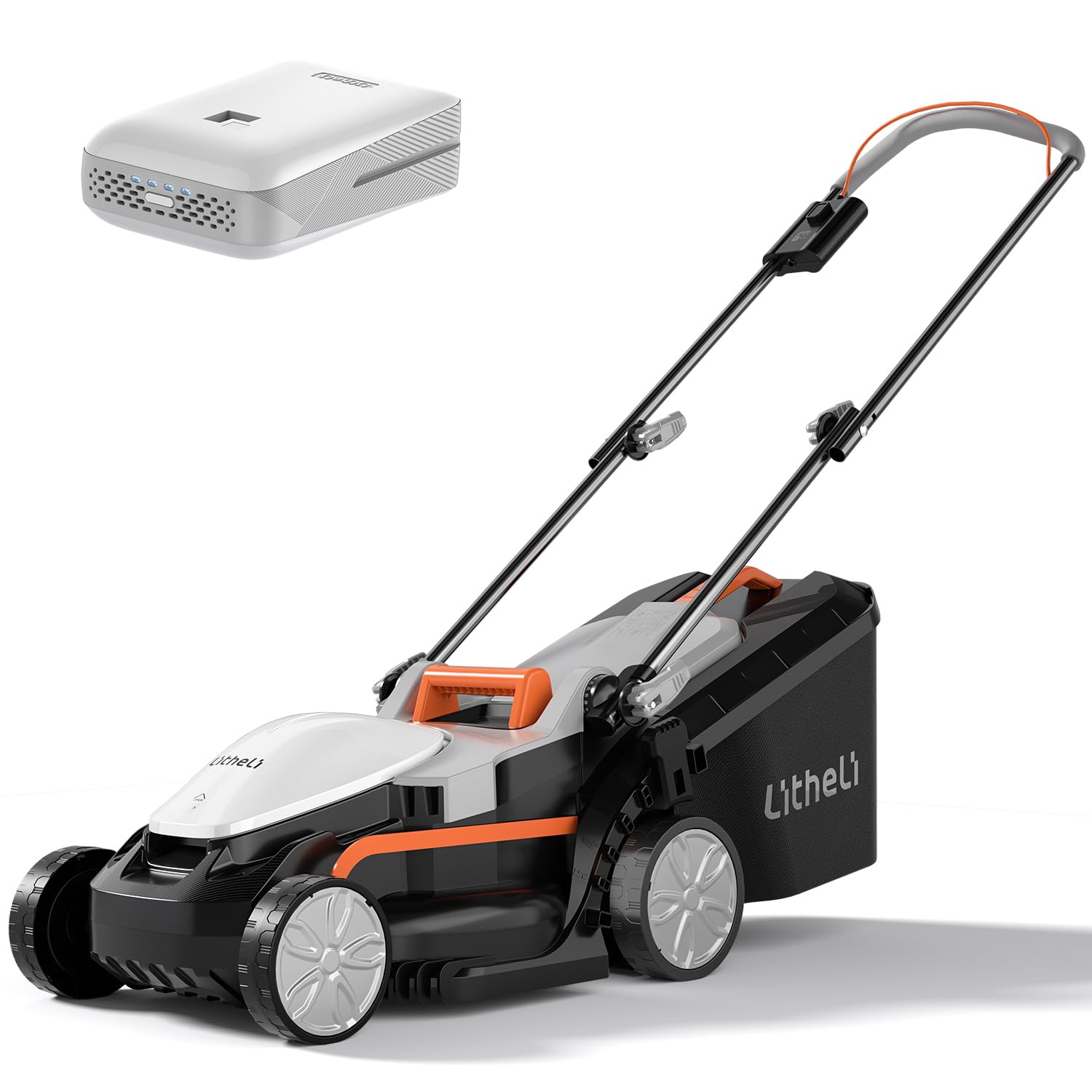 Cortador De Grama Sem Fio Litheli U20 Handy+ 20v 4.0ah Com Bateria