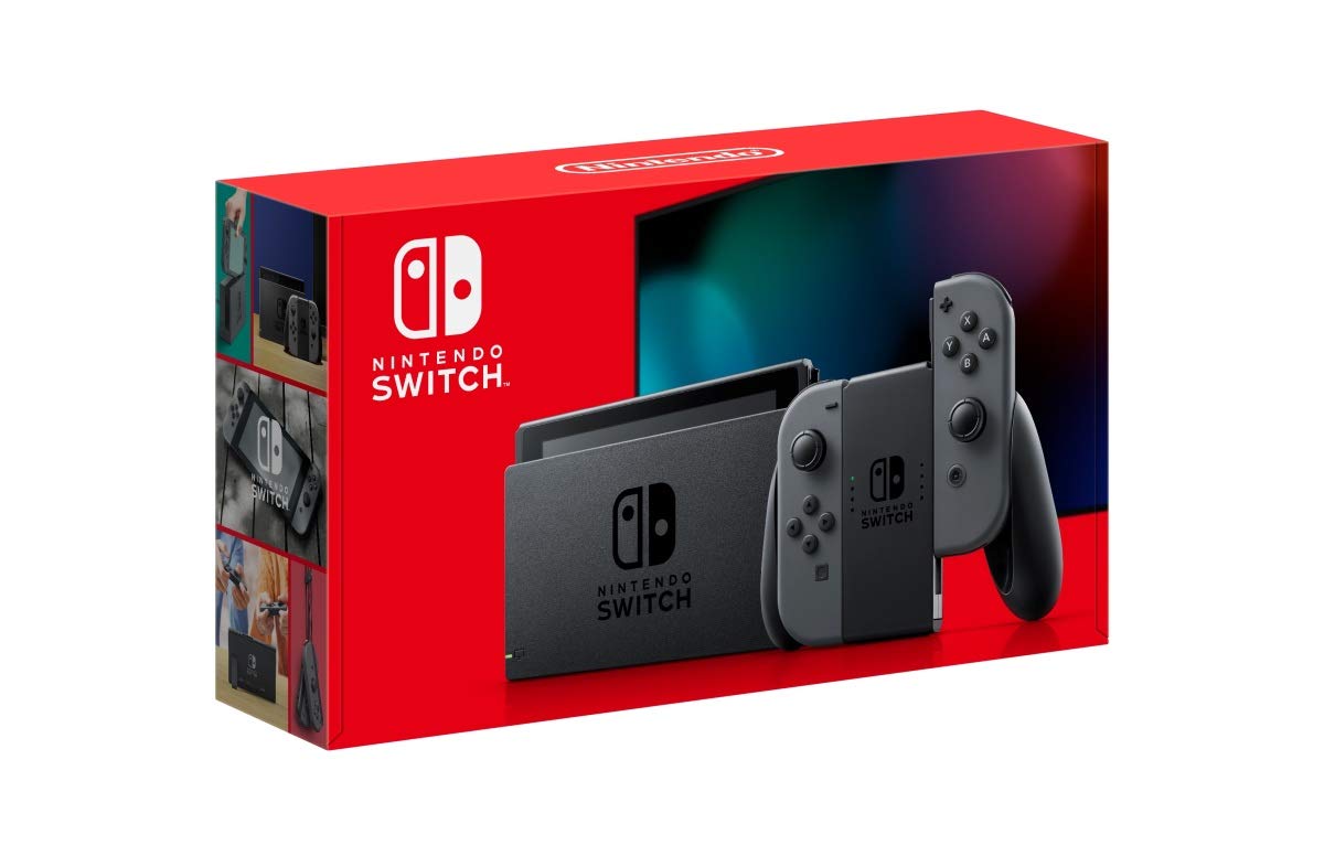 Nintendo Switch Versão 2 Grey International Com Bateria De 4,5-9h