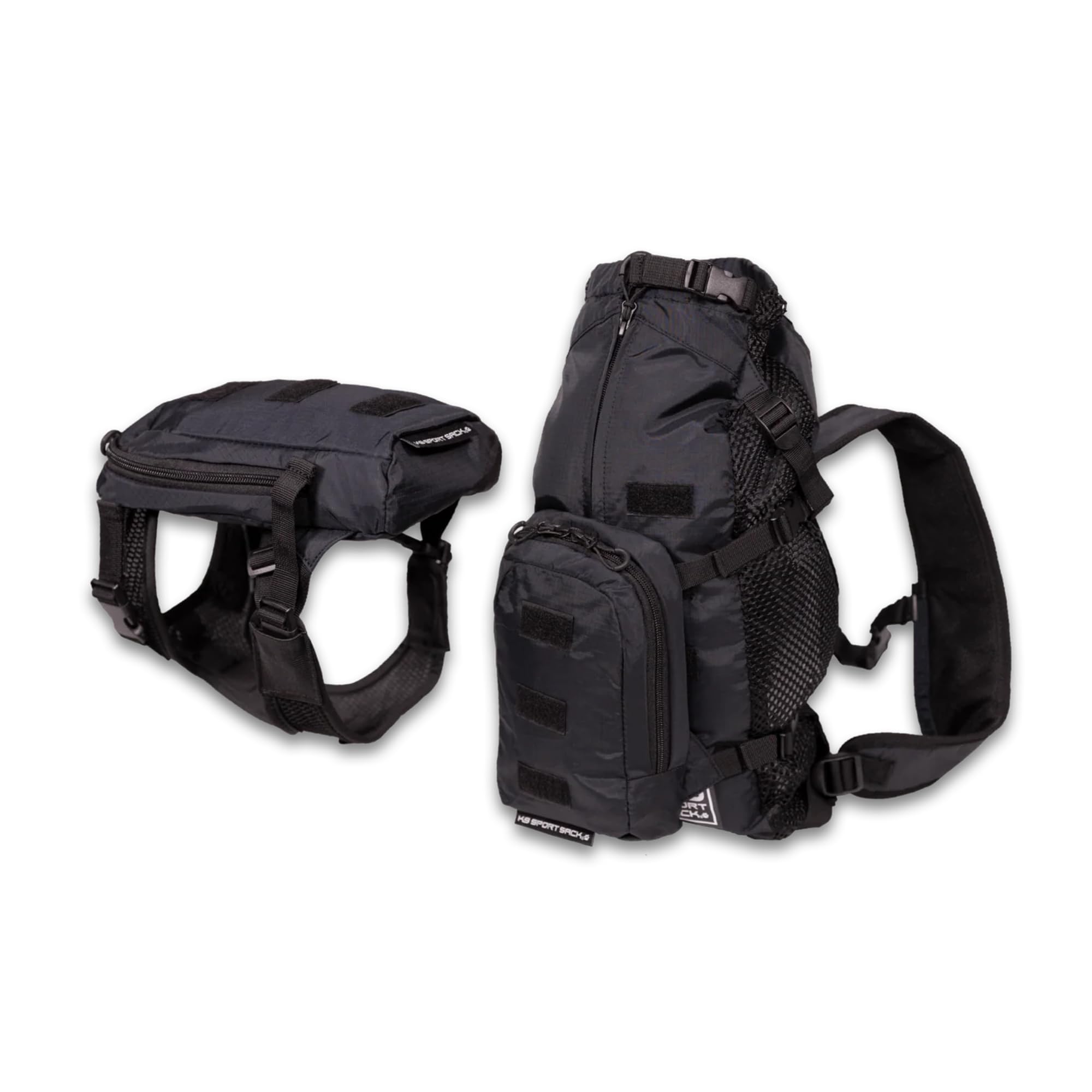 Mochila Transportadora Para Cães K9 Sport Sack Walk-on Medium Preta