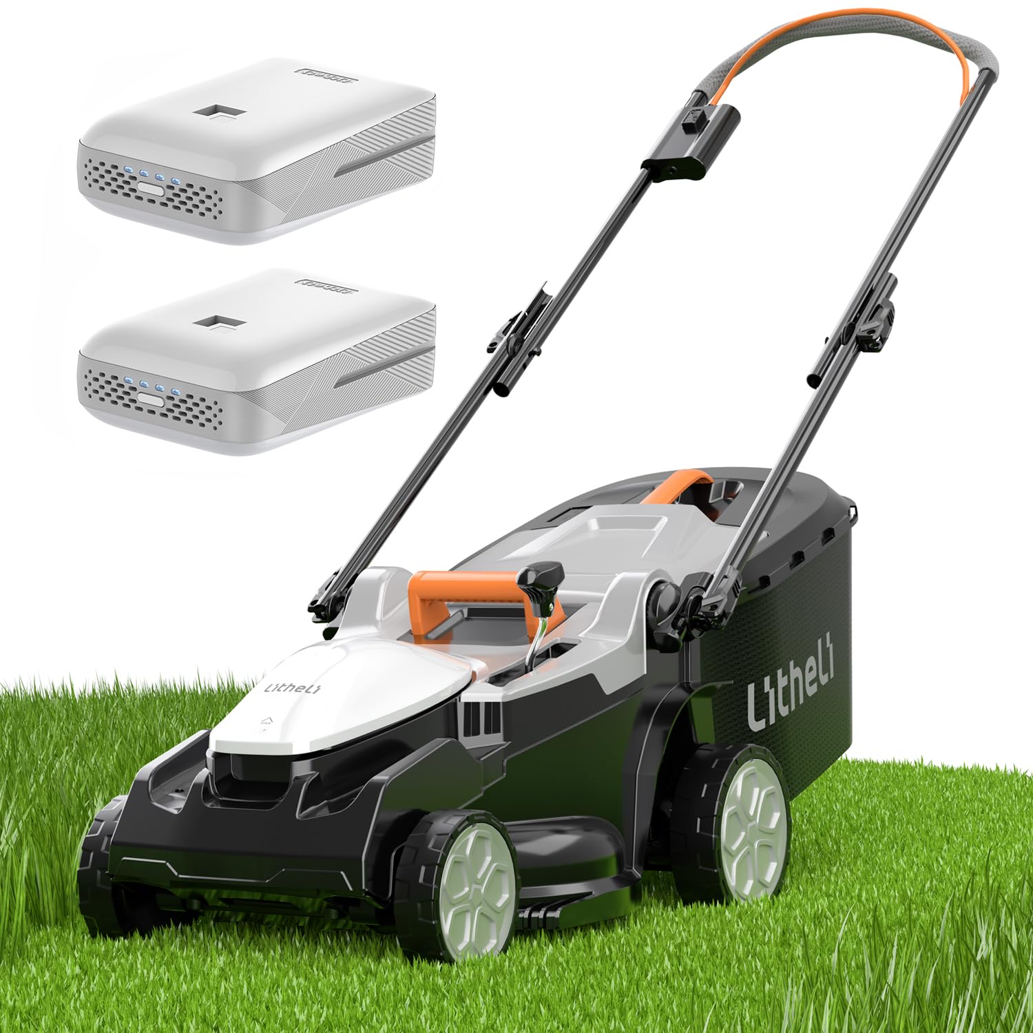 Cortador De Grama Elétrico Litheli 40v (2 X 20v) 16" Sem Fio