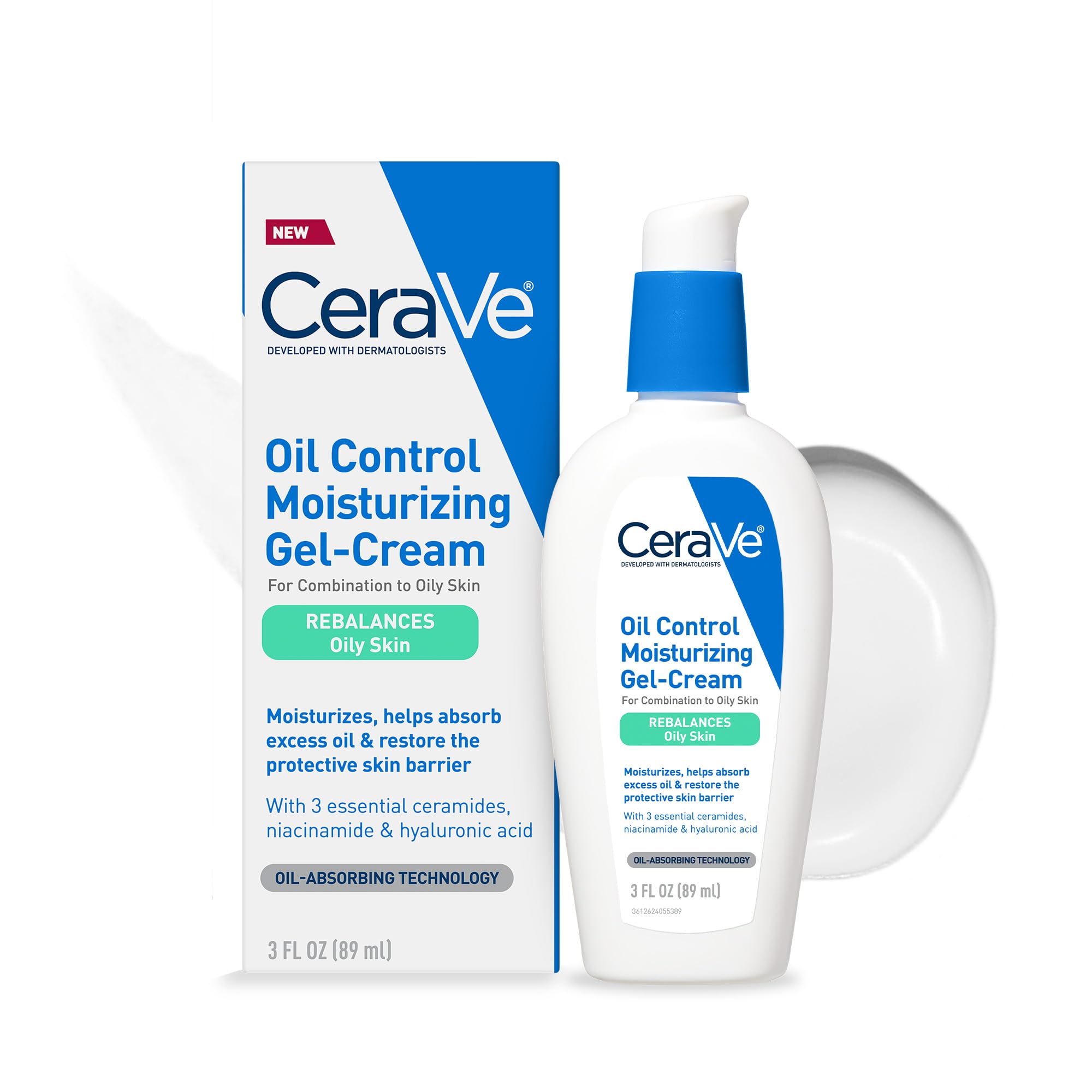 Gel-creme Hidratante Cerave Oil Control Para Pele Oleosa 50ml