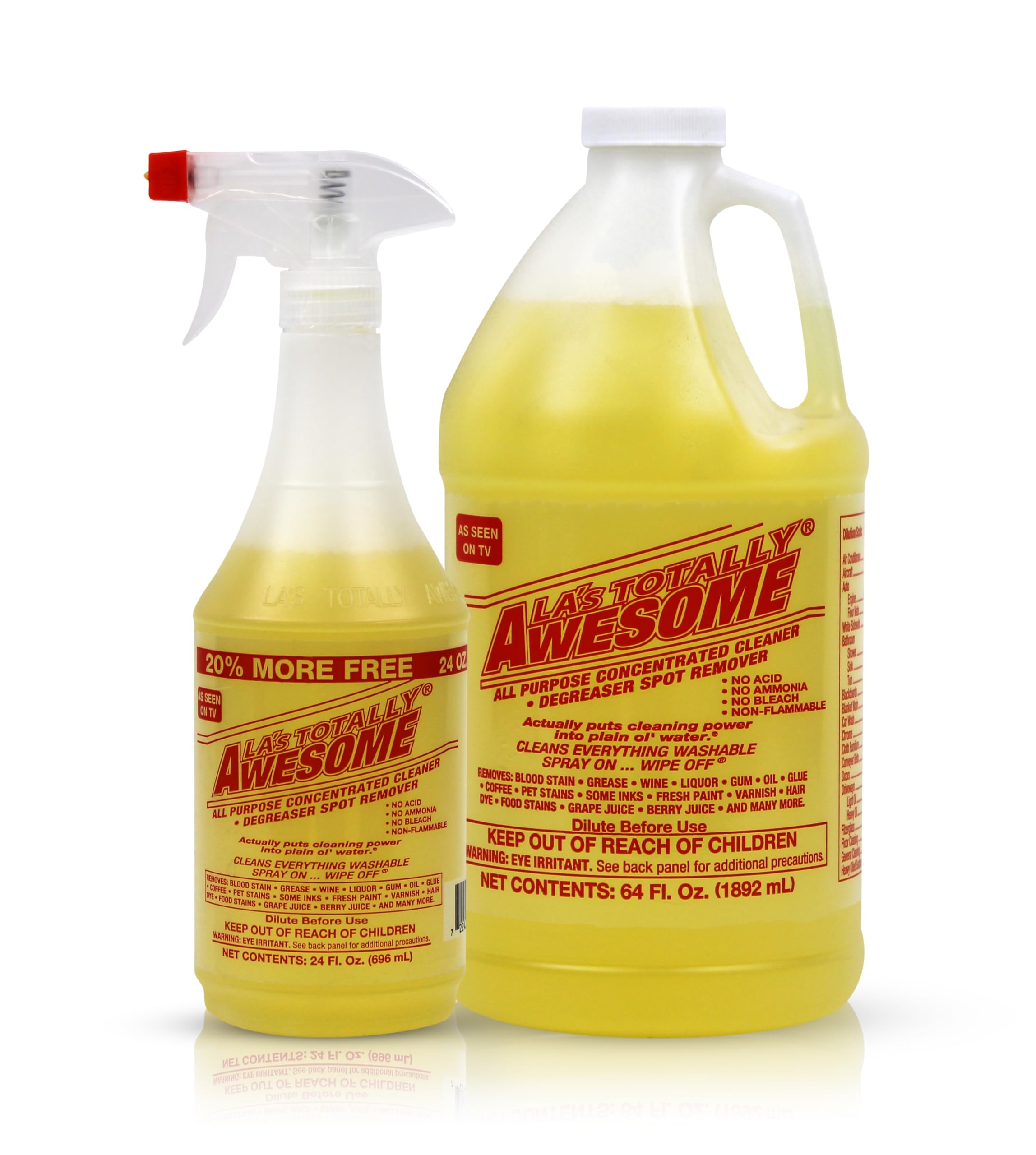 Spray Multiuso Cleaner La's Totally Awesome De 710 Ml E Recarga De 1,89 L