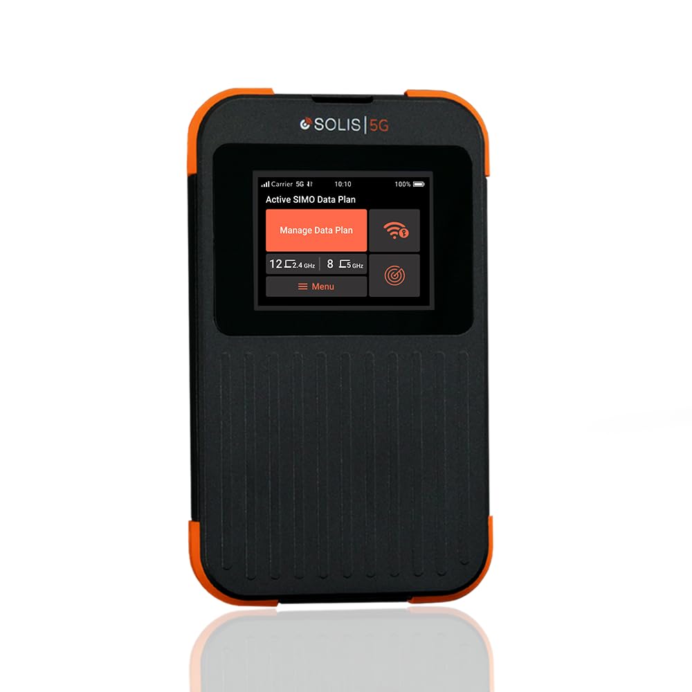 Hotspot Móvel Simo Solis 5g Wifi Para Viagens: 16 Dispositivos