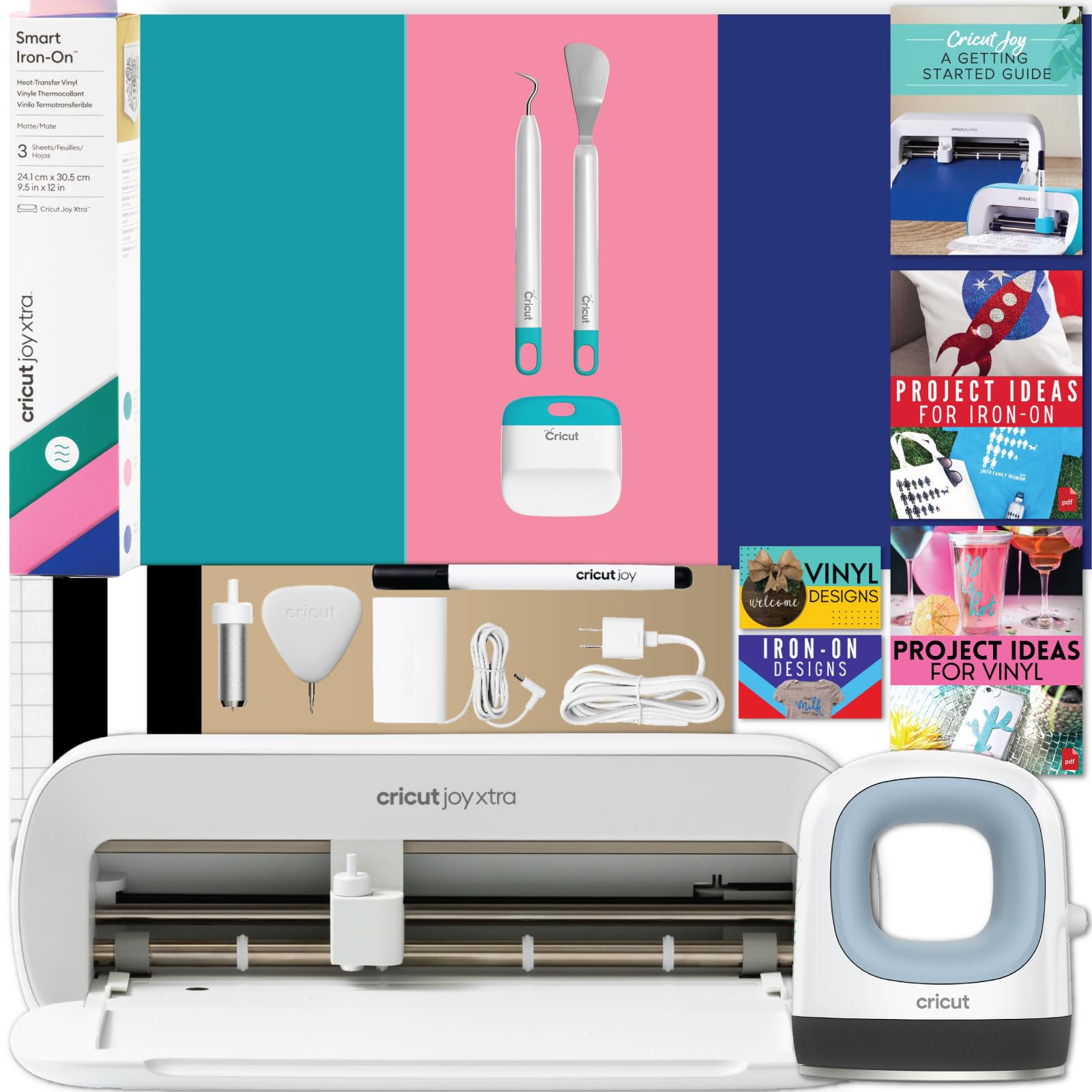 Pacote: Máquina De Corte Cricut Joy Xtra Com Easypress Mini