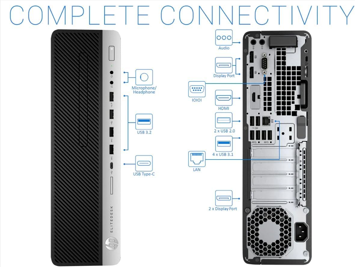 Computador Desktop Hp Elitedesk 800 G5 Sff Renovado (pc Intel