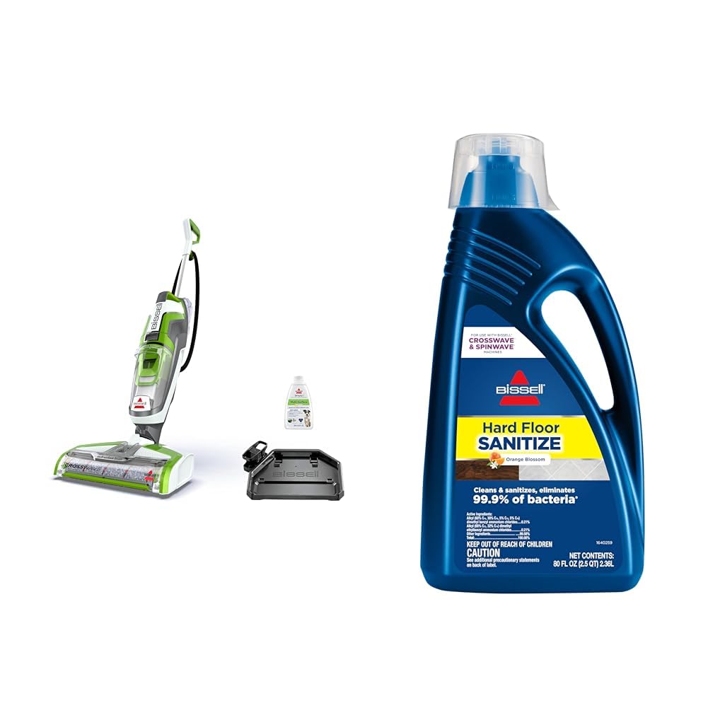 Esfregão A Vácuo Tudo Em Um, Úmido/seco Bissell Crosswave Turbo 3888a