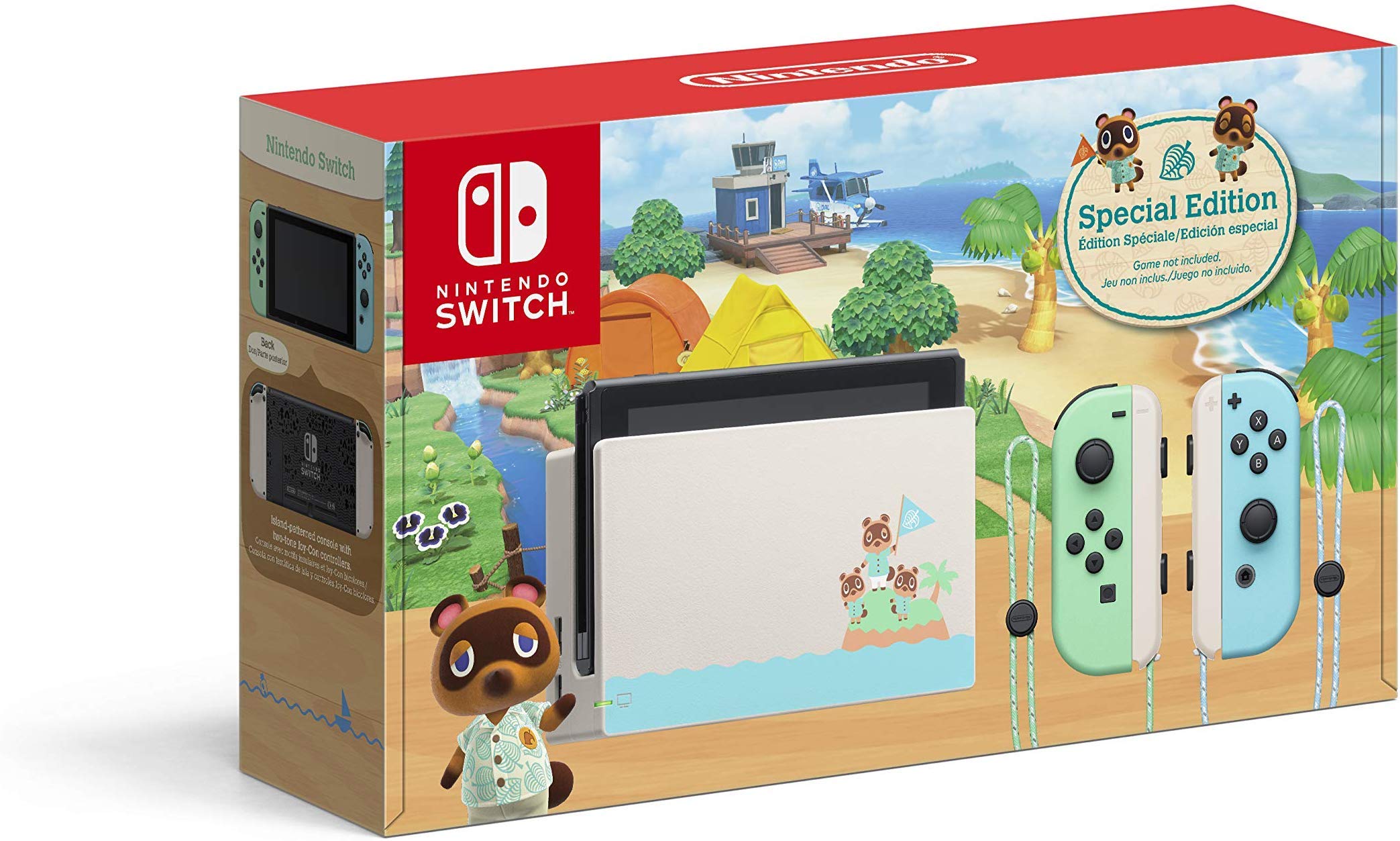 Edição Especial Nintendo Switch Animal Crossing: New Horizons
