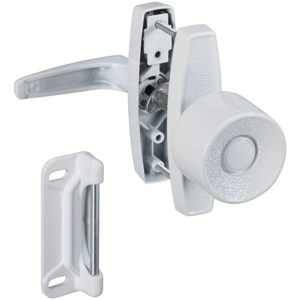 Knob Latch National Hardware N212-993 V1307 Universal Branco