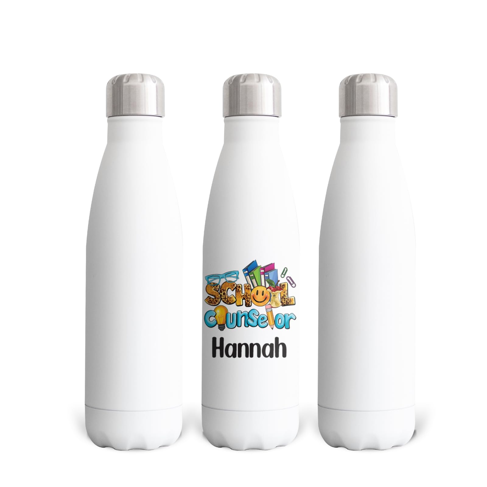 Botella De Agua Legacycuts Counselor Personalizada 500 Ml