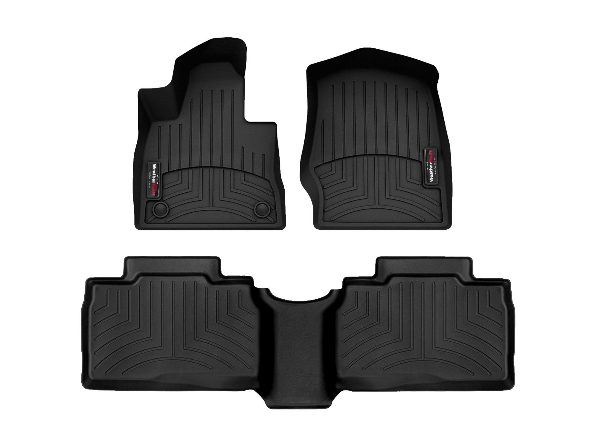 Floorliners Weathertech Para Ford Explorer Hybrid, St - Preto