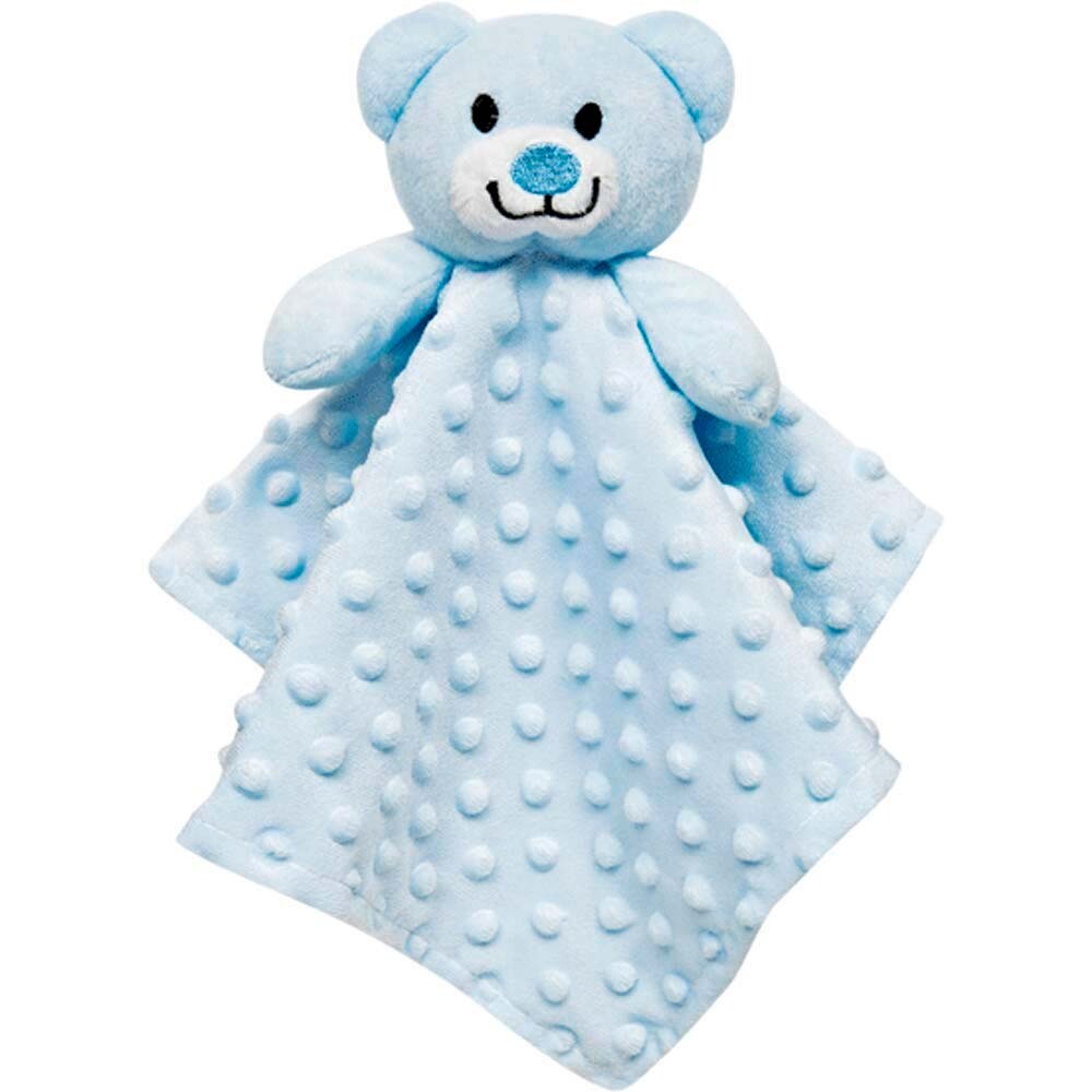 Naninha De Bebe Ursinho Algodao Doce Azul Buba