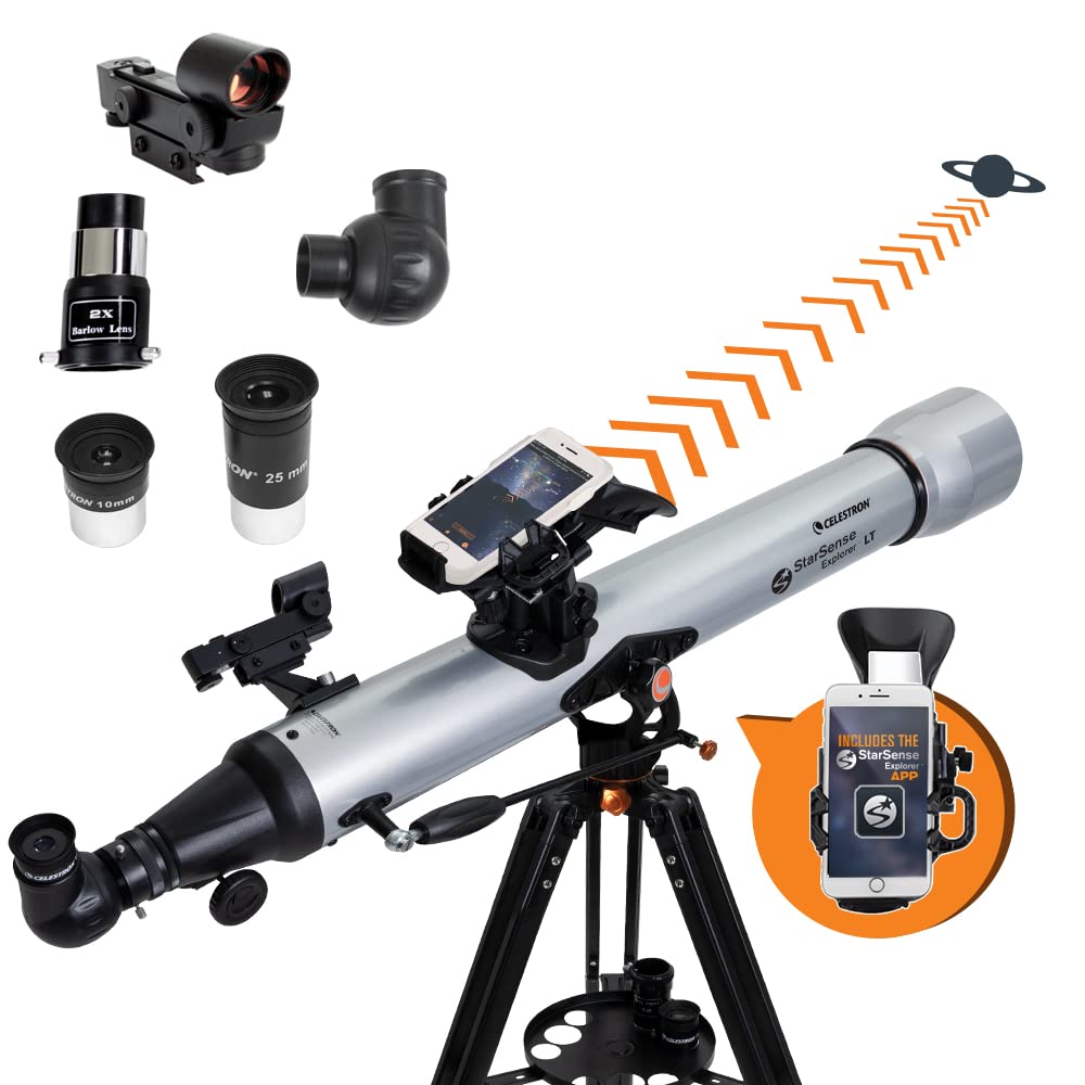 Telescópio Celestron Starsense Explorer Lt 80az - Aplicativo Para Smartphone