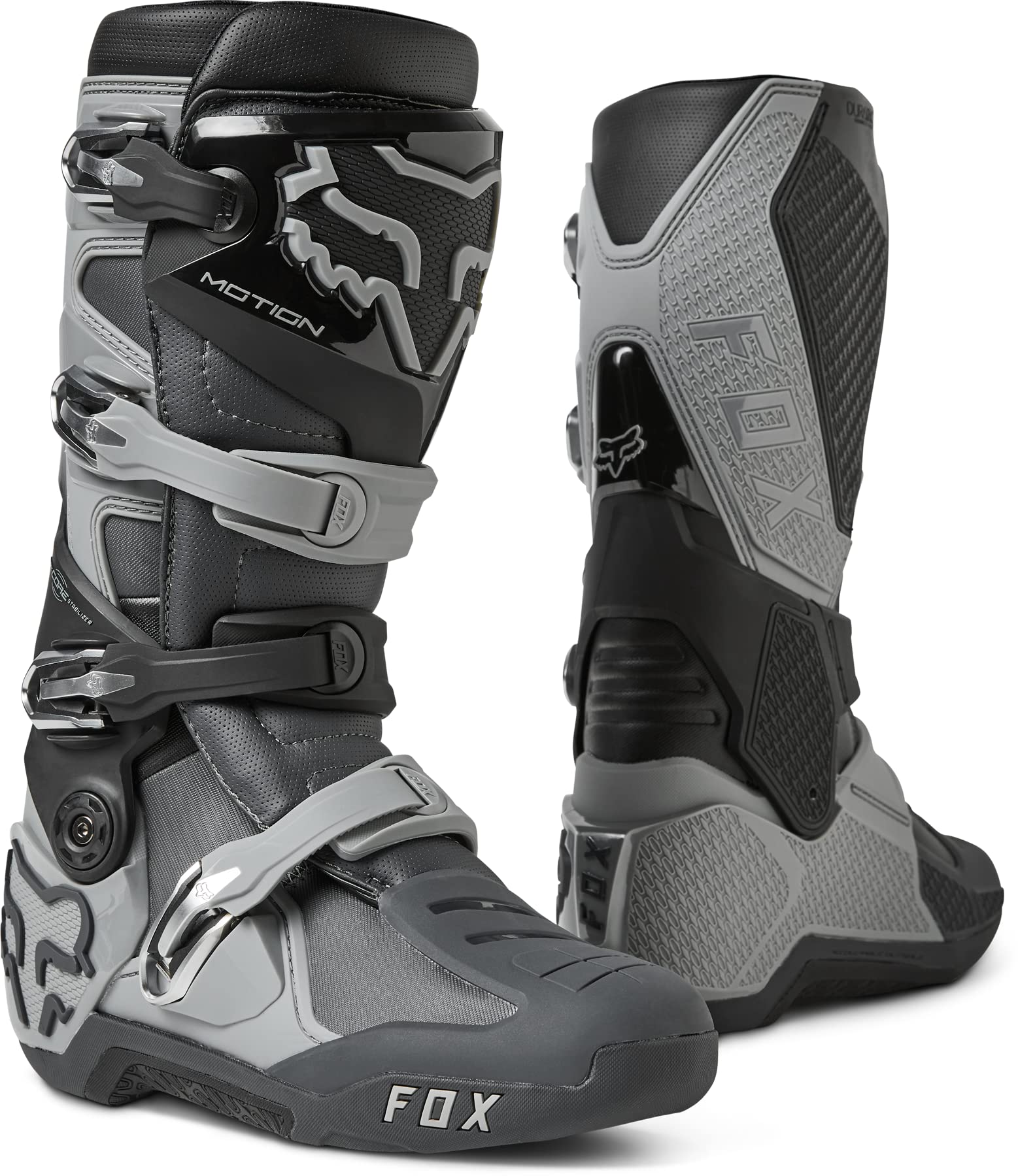 Botas De Motocross Fox Racing Motion Dark Shadow Tamanho 13