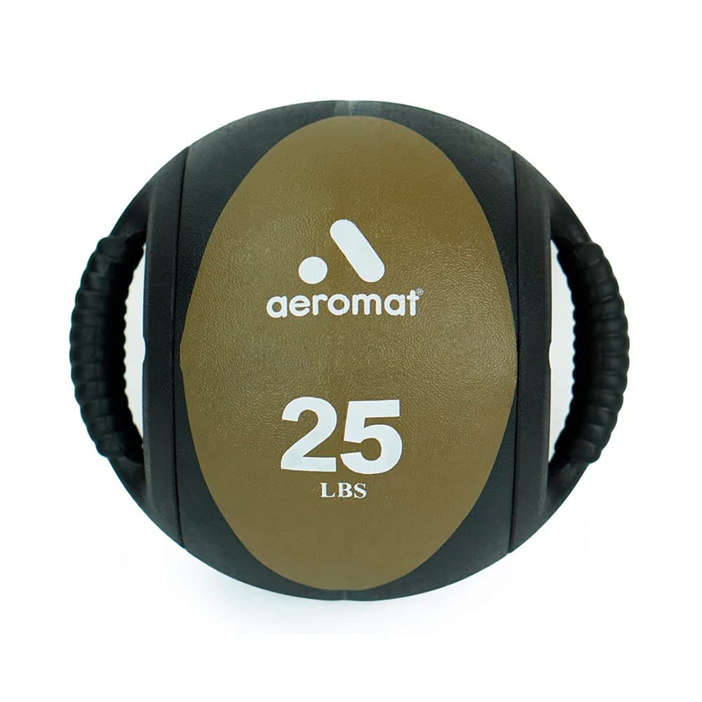 Medicine Ball Aeromat Dual Grip Power 11 Kg/9 Cm Preto/cinza