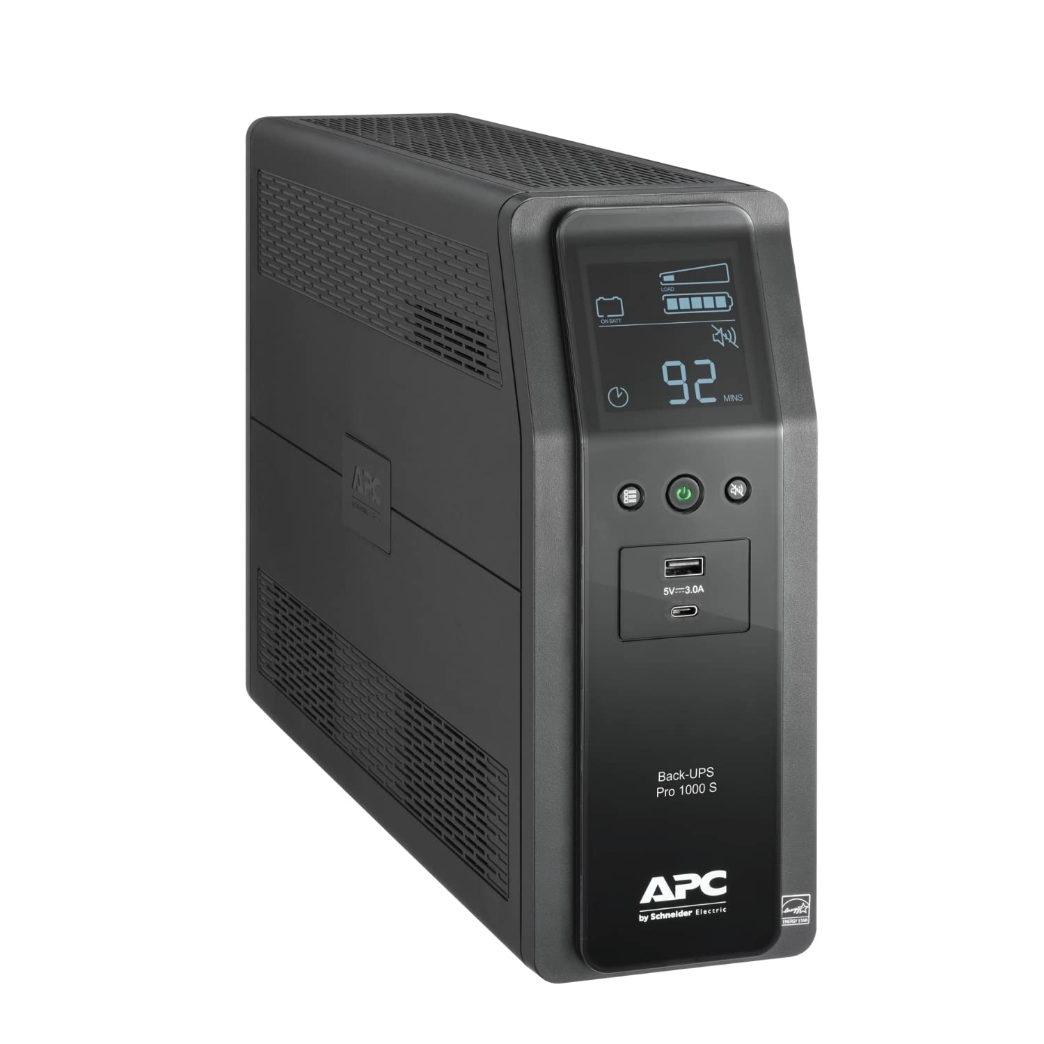 Ups Apc Br1000ms 1000va Sine Wave Com Bateria De Reserva De 10 Tomadas
