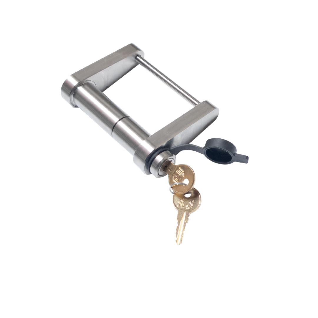 Fechadura De Trava De Reboque Infiniterule Security 61114 Para Trava De 8 Cm