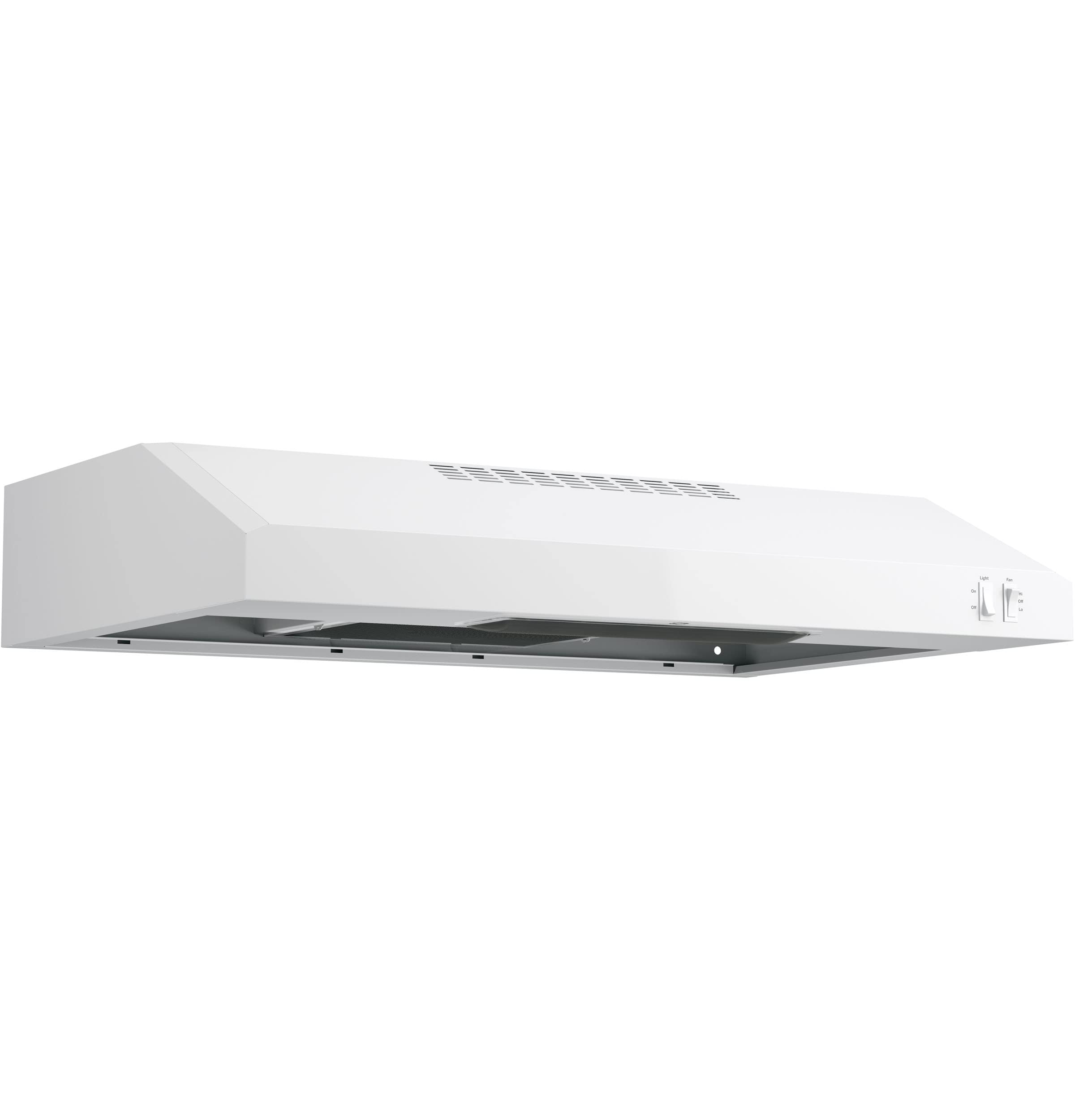 Range Hood Ge Under Cabinet De 2 Velocidades 30 Polegadas 200 M³/h Branco