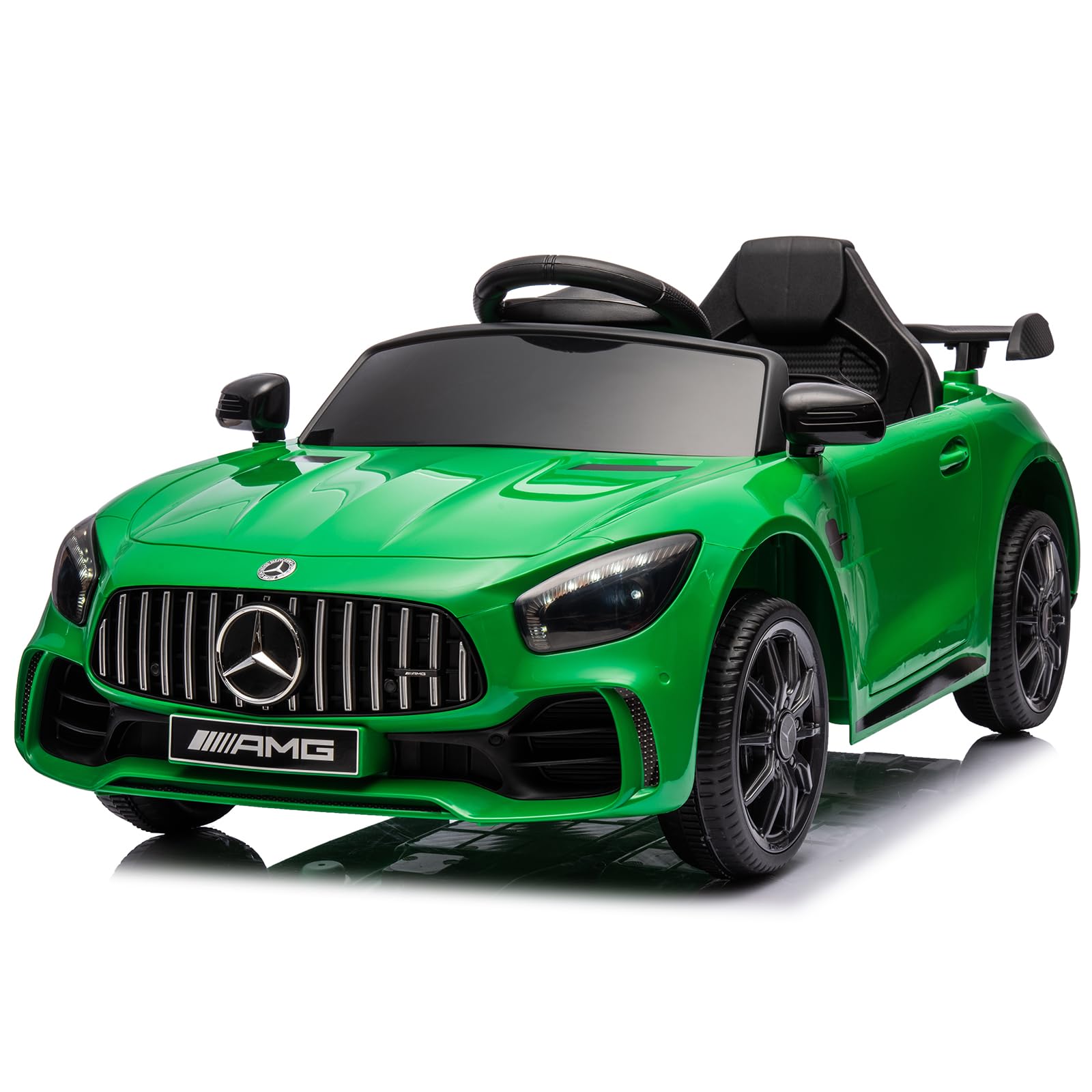 Ride On Car, Mercedes Benz Amg Gtr 12v Green, Licenciado Pela Winado