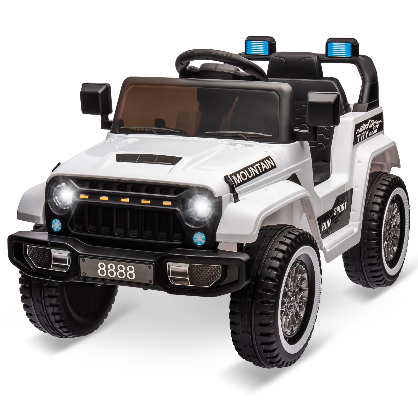 Kids Ride On Truck Car Hetoy 12v Com Controle Remoto Para Pais