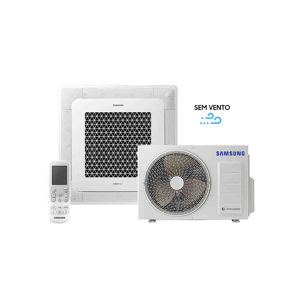 Ar Condicionado Inverter Cassete 4 Vias Windfree Com Wifi 17.000 Btus Quente/frio 220v