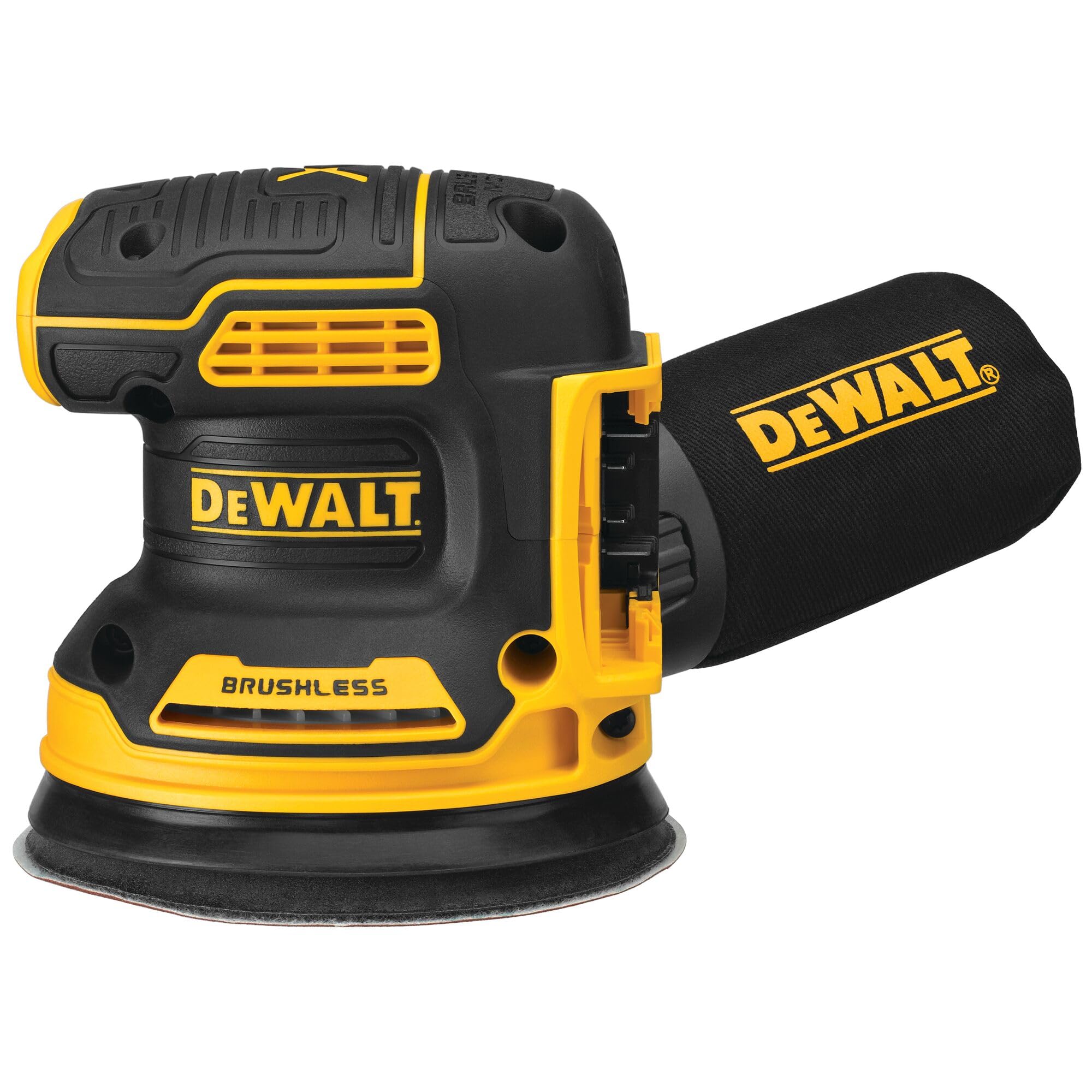 Lixadeira Orbital Dewalt 20v Max Dcw210b Com Motor Sem Escova