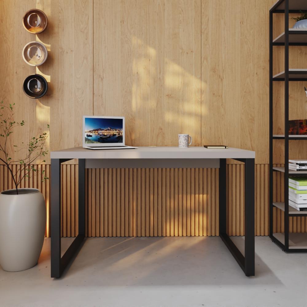 Mesa Operacional 120x70x75cm Yon - Off White/est.preta