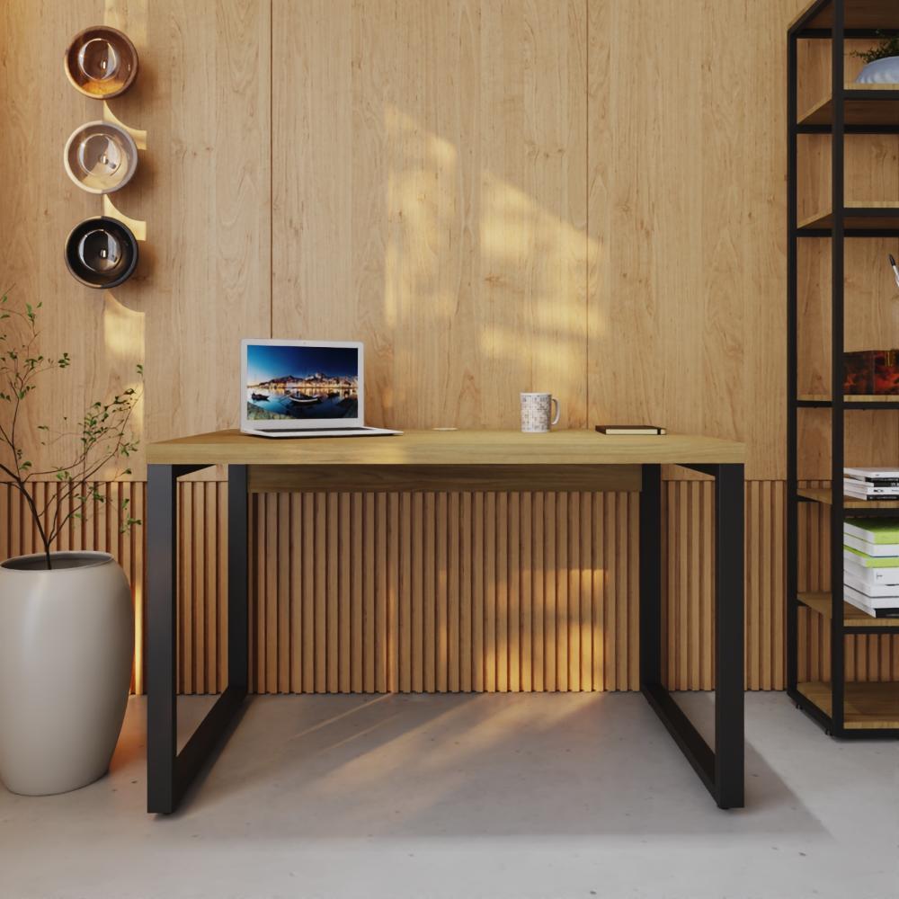 Mesa Operacional 120x70x75cm Yon Vermont Oak/est.preta