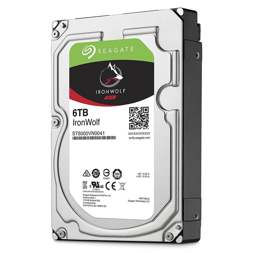 Disco Rígido Seagate Ironwolf 6tb Sata 6gb/s 3.5