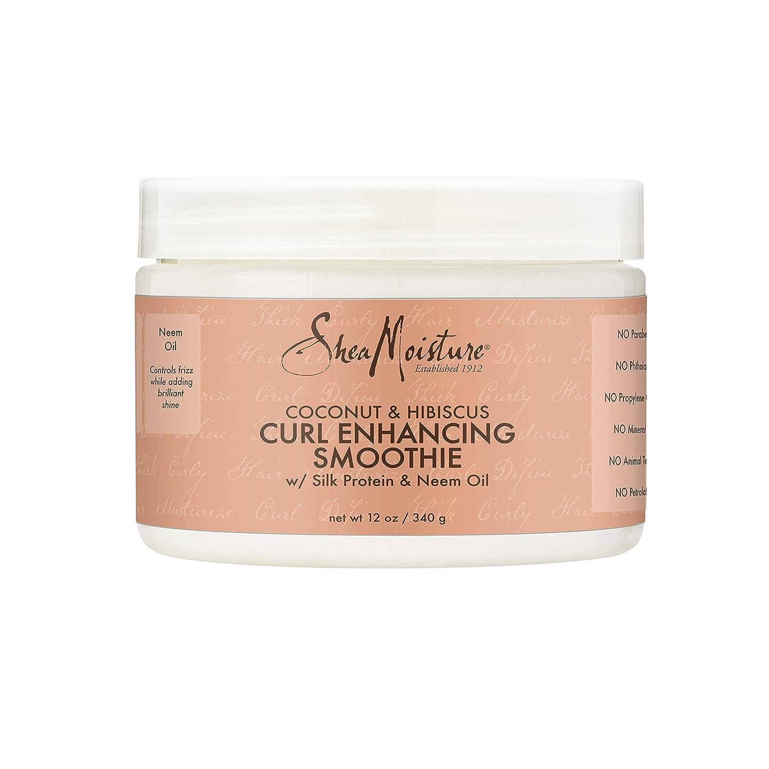 Creme Para Melhorar Os Cachos Sheamoisture Smoothie Coconut 355ml