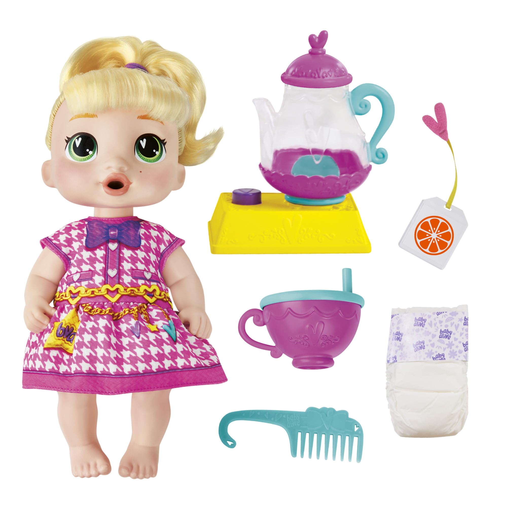 Doll Baby Alive Bubbly Tea Party Lala Googoo Com Bule De 28 Cm