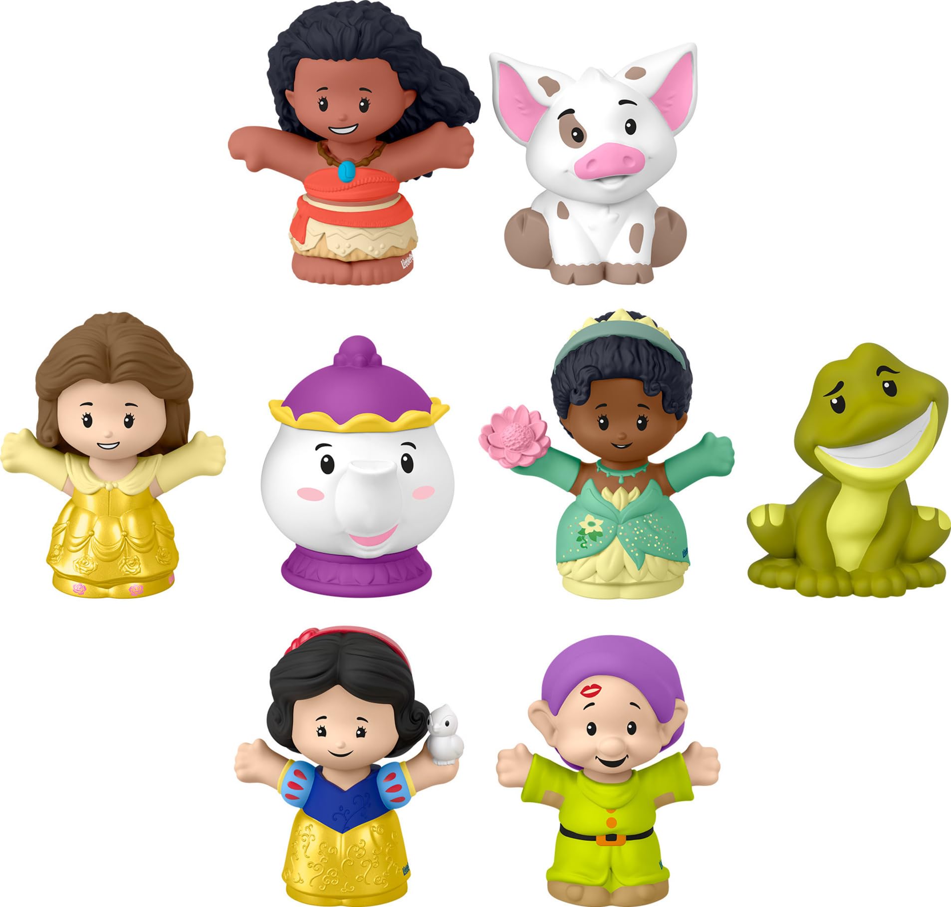 Conjunto De Bonecos Fisher-Price Little People Disney Princess 18+m