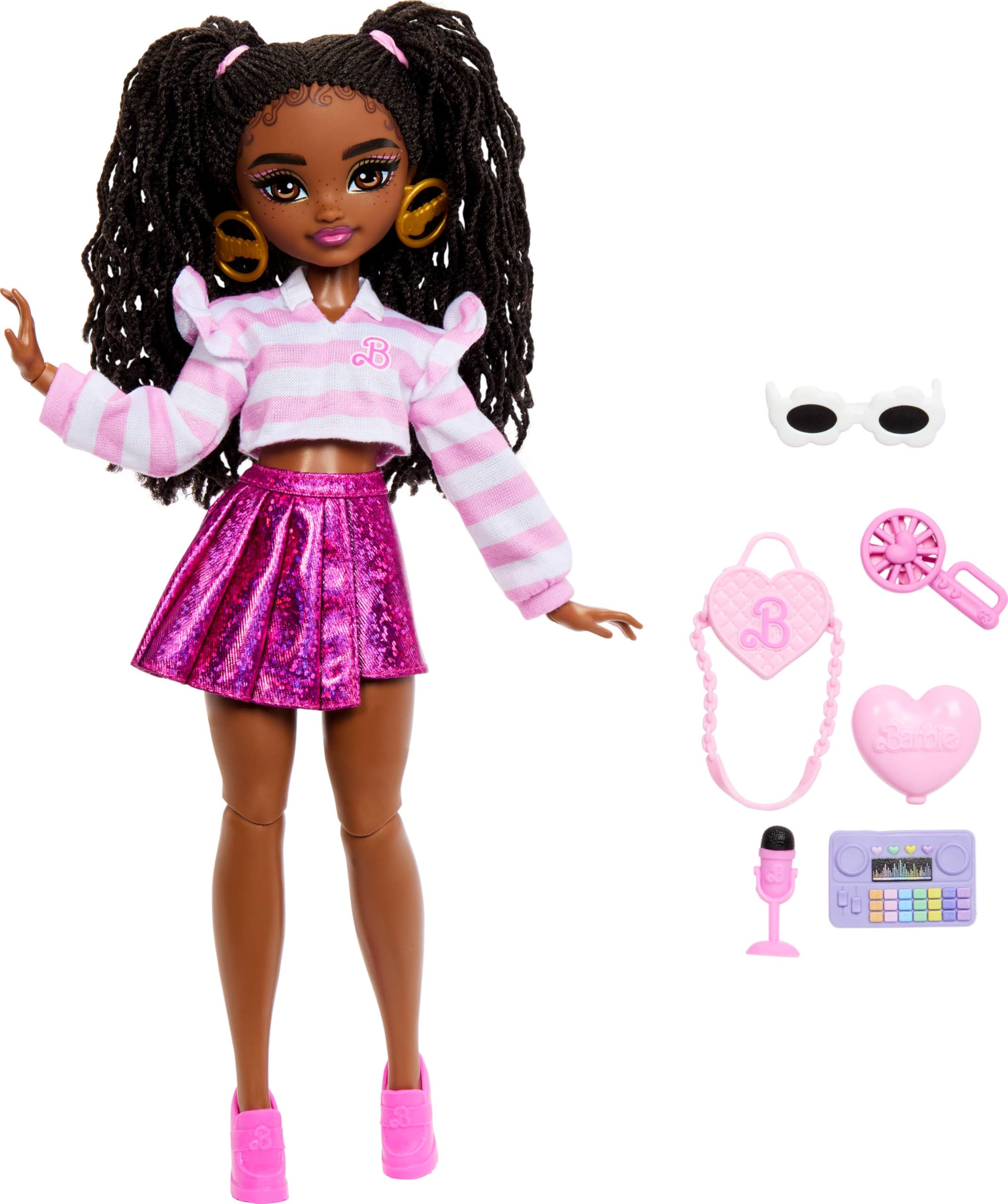 Muñeca De Moda Barbie Dream Besties Brooklyn Con Accesorios