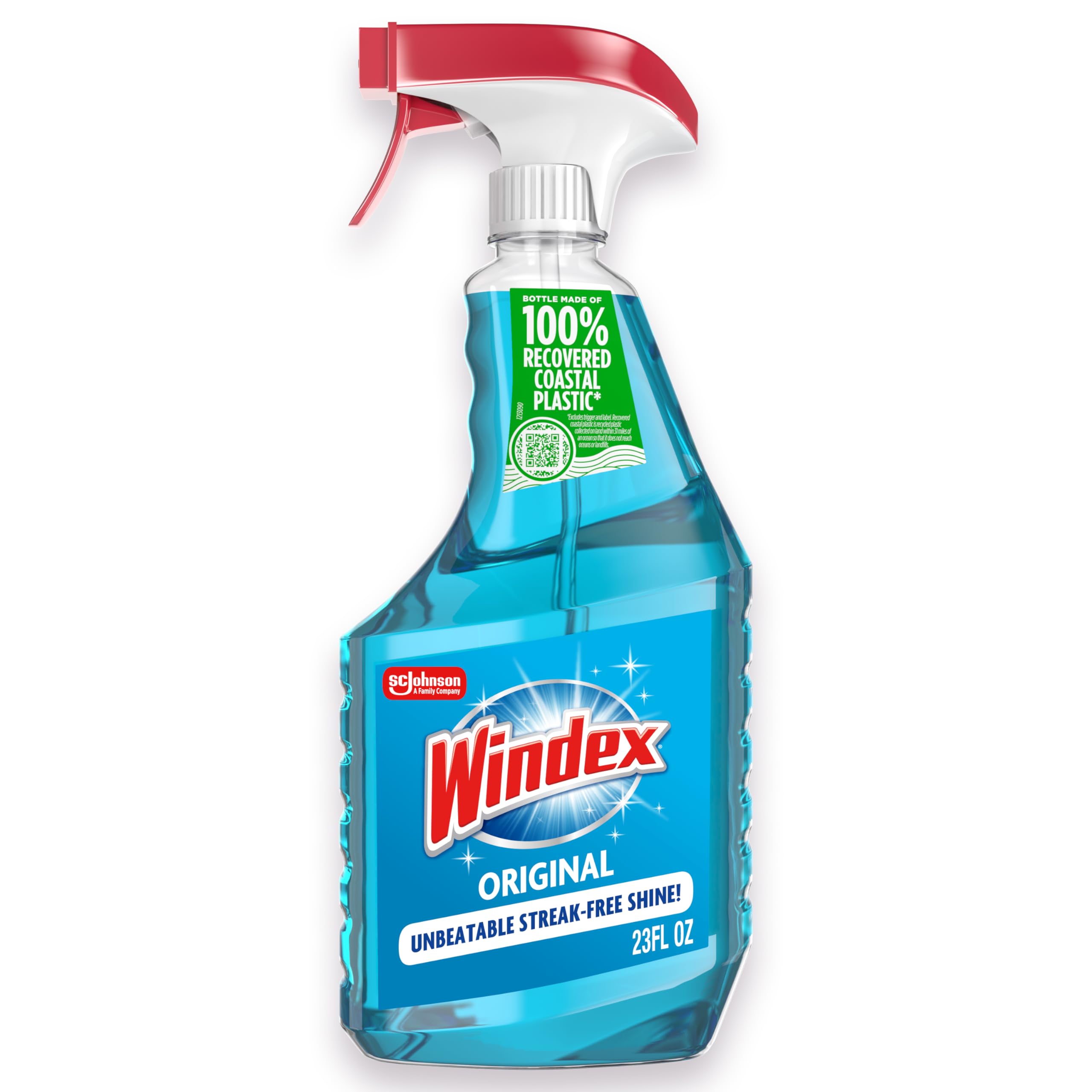 Botella De Spray Limpiadora De Vidrios Y Ventanas Windex 680 Ml