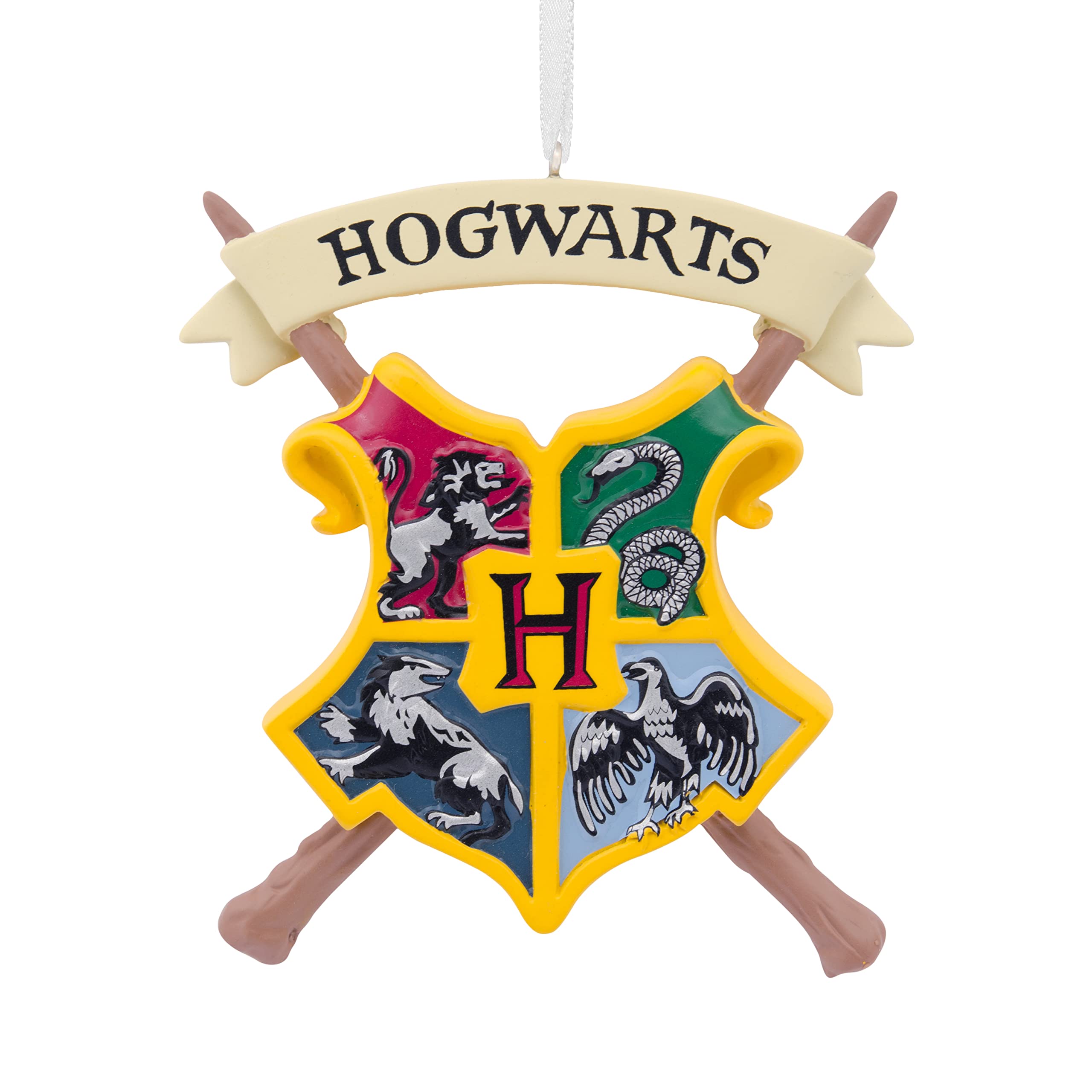 Enfeite De Natal Hallmark Harry Potter Hogwarts Crest