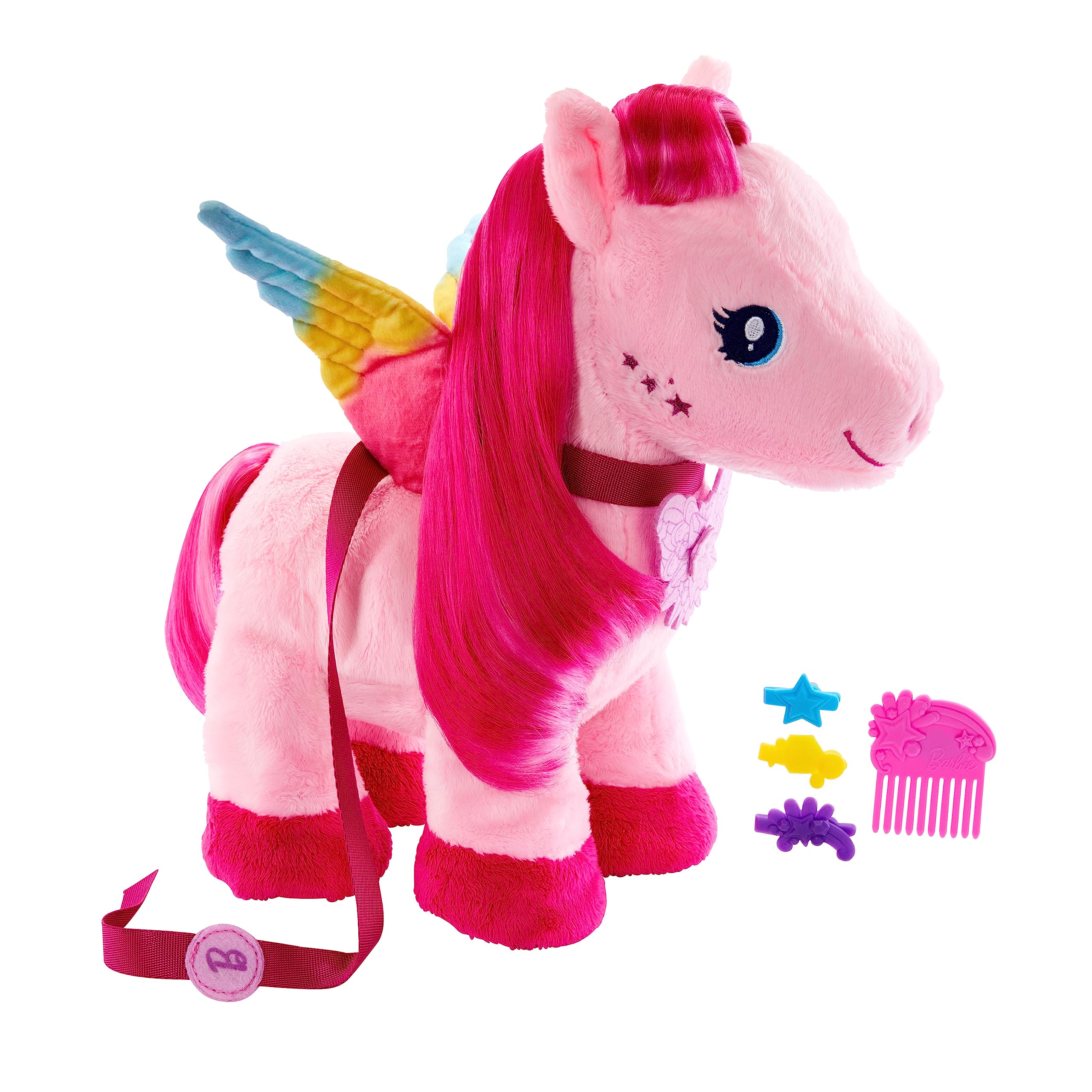 Bichos De Pelúcia Barbie A Touch Of Magic Pegasus Plush 28cm