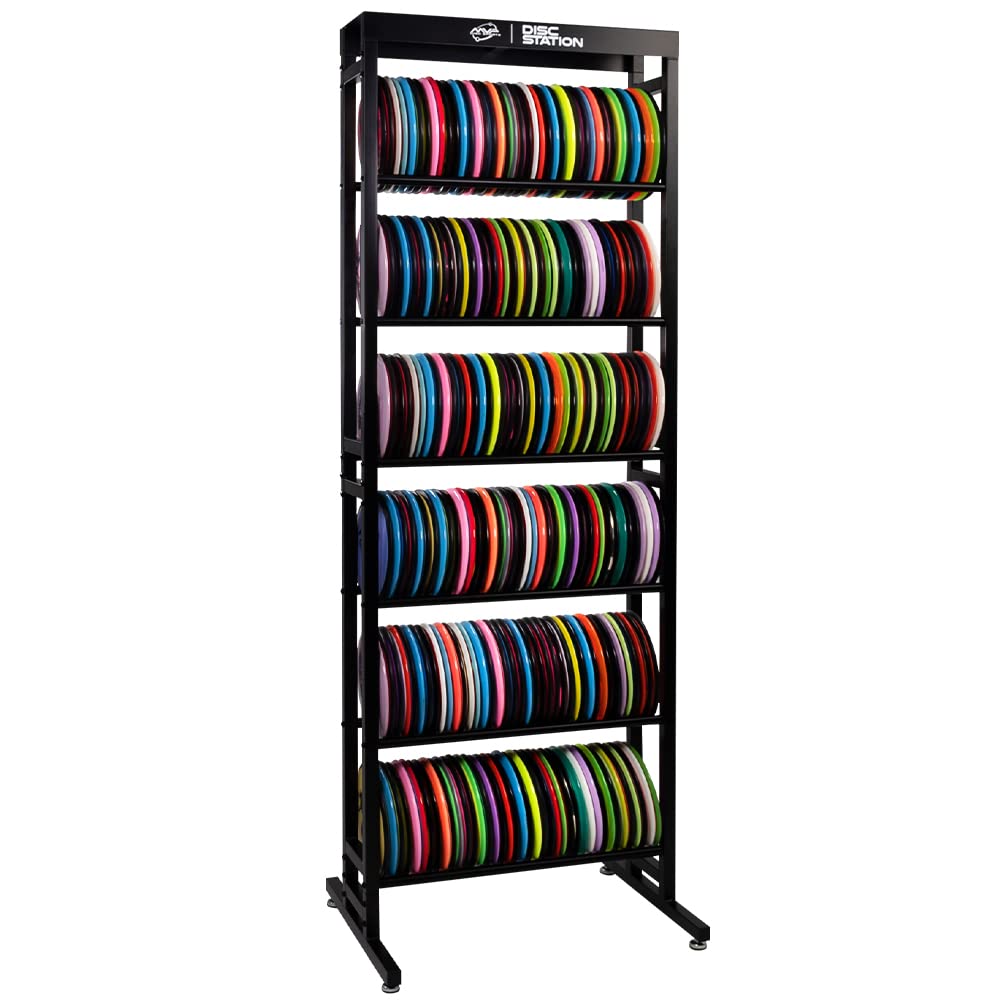 Rack De Armazenamento Em Disco Mvp Disc Sports Disc Station (6 Prateleiras)