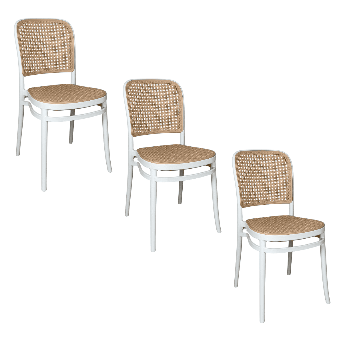 Cadeira De Jantar Roma Para Sala E Cozinha - Branco - 3