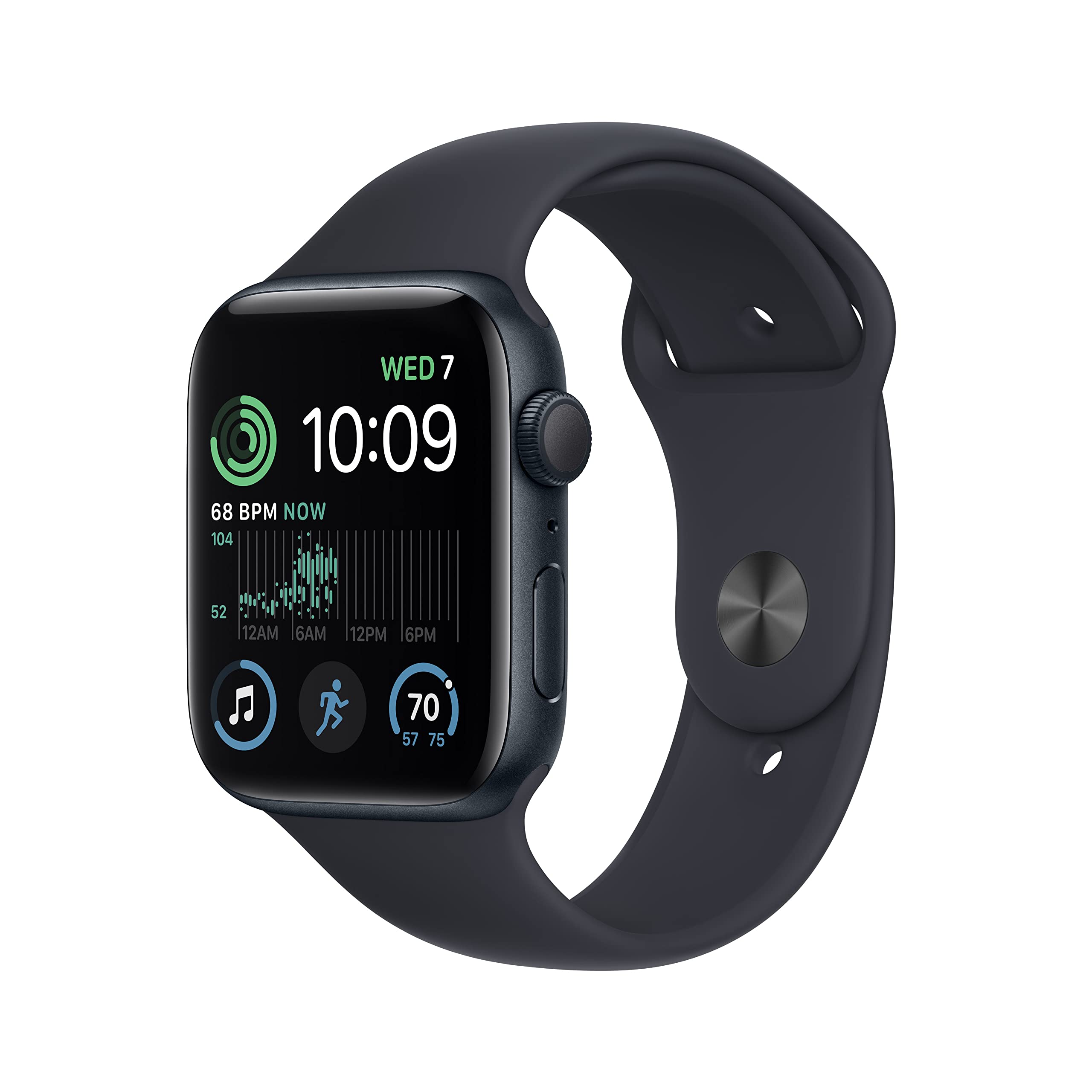 Relógio Inteligente Apple Watch Se (2ª Geração) Gps 44 Mm - Meia-noite