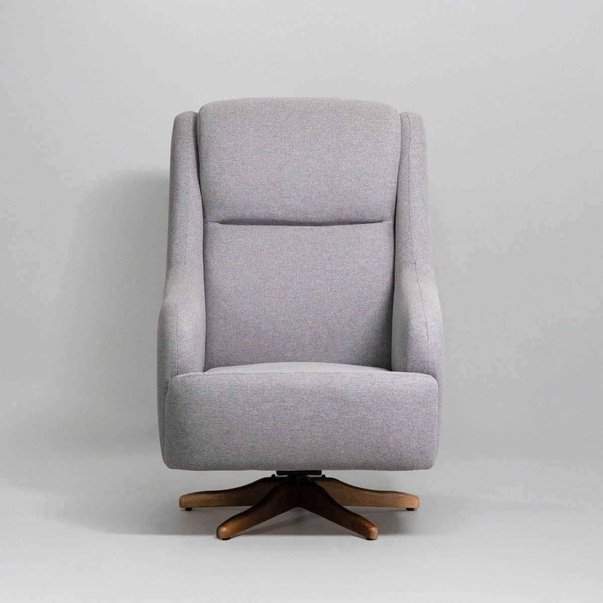 Poltrona De Amamentação Giratória E Balanço Queen Cinza