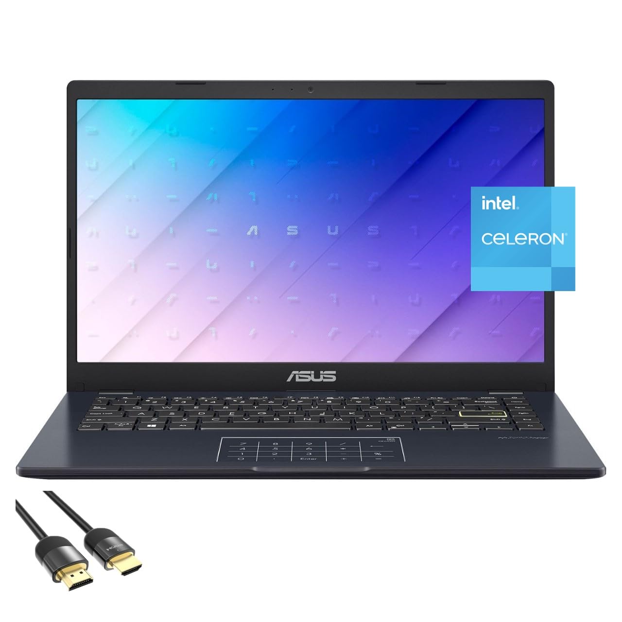 Notebook Asus Para Negócios E Estudantes 14" FHD Celeron 4 GB/64 GB+128 GB Win 11 Home S