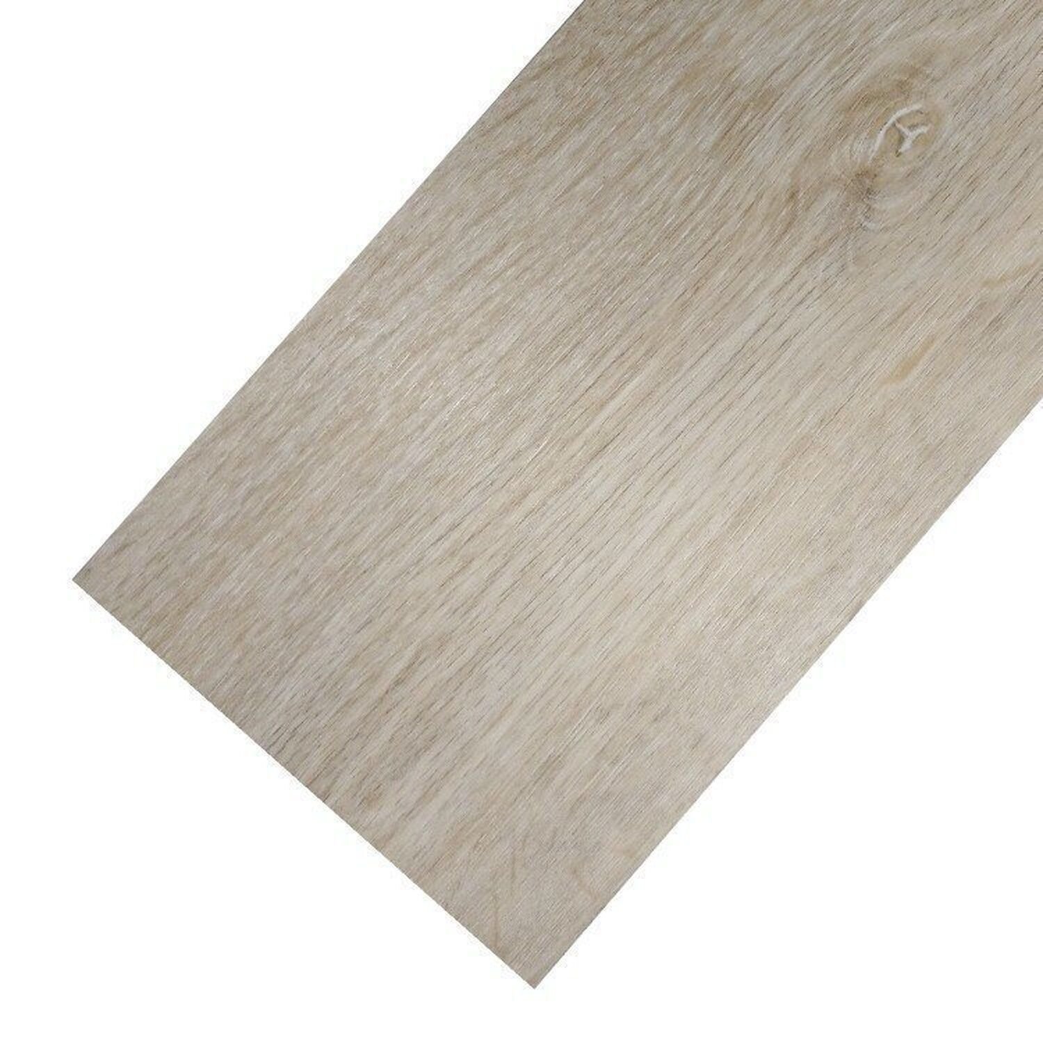 Kit 6,5m² Piso Vinílico Em Régua Office 3mm X 20cmx 1,23m Aurora