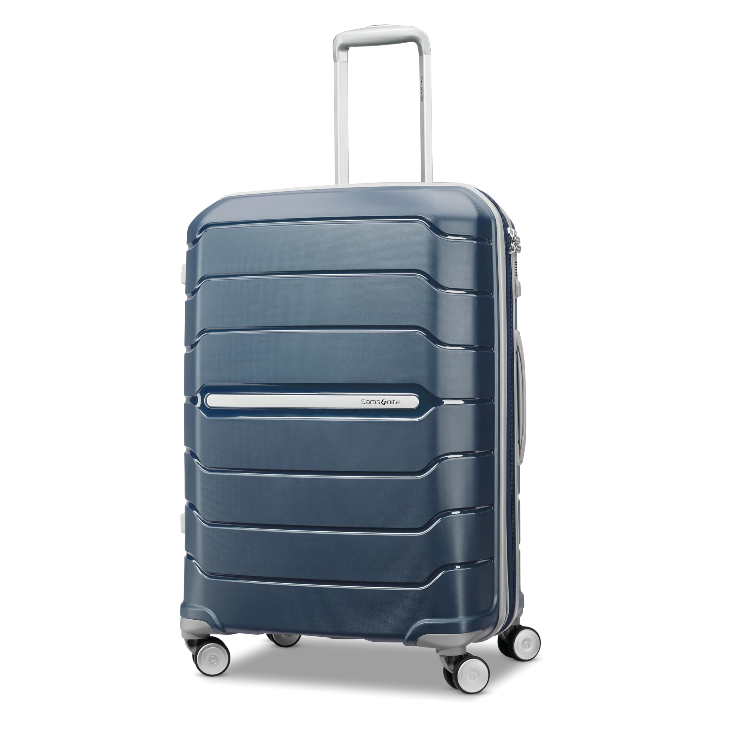 Bagagem Samsonite Freeform Hardside Expansível De 24 Polegadas Azul Marinho