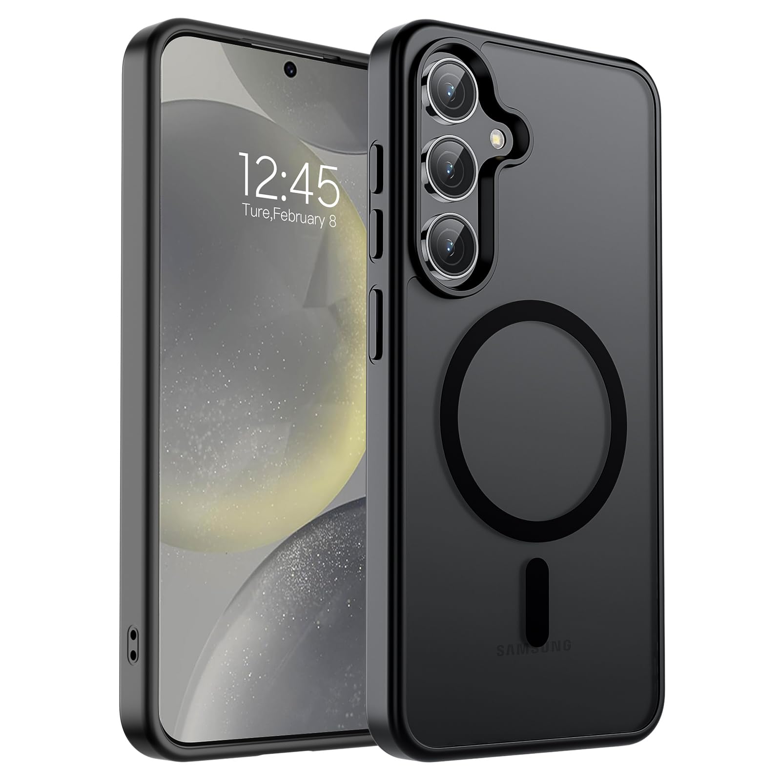 Funda Para Celular Supfine Samsung Galaxy S24 S25 6.2" Slim Negra