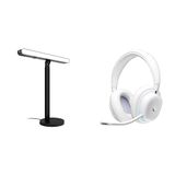 Pacote: Logitech G Litra Beam Lx Key Light E Fone De Ouvido G735