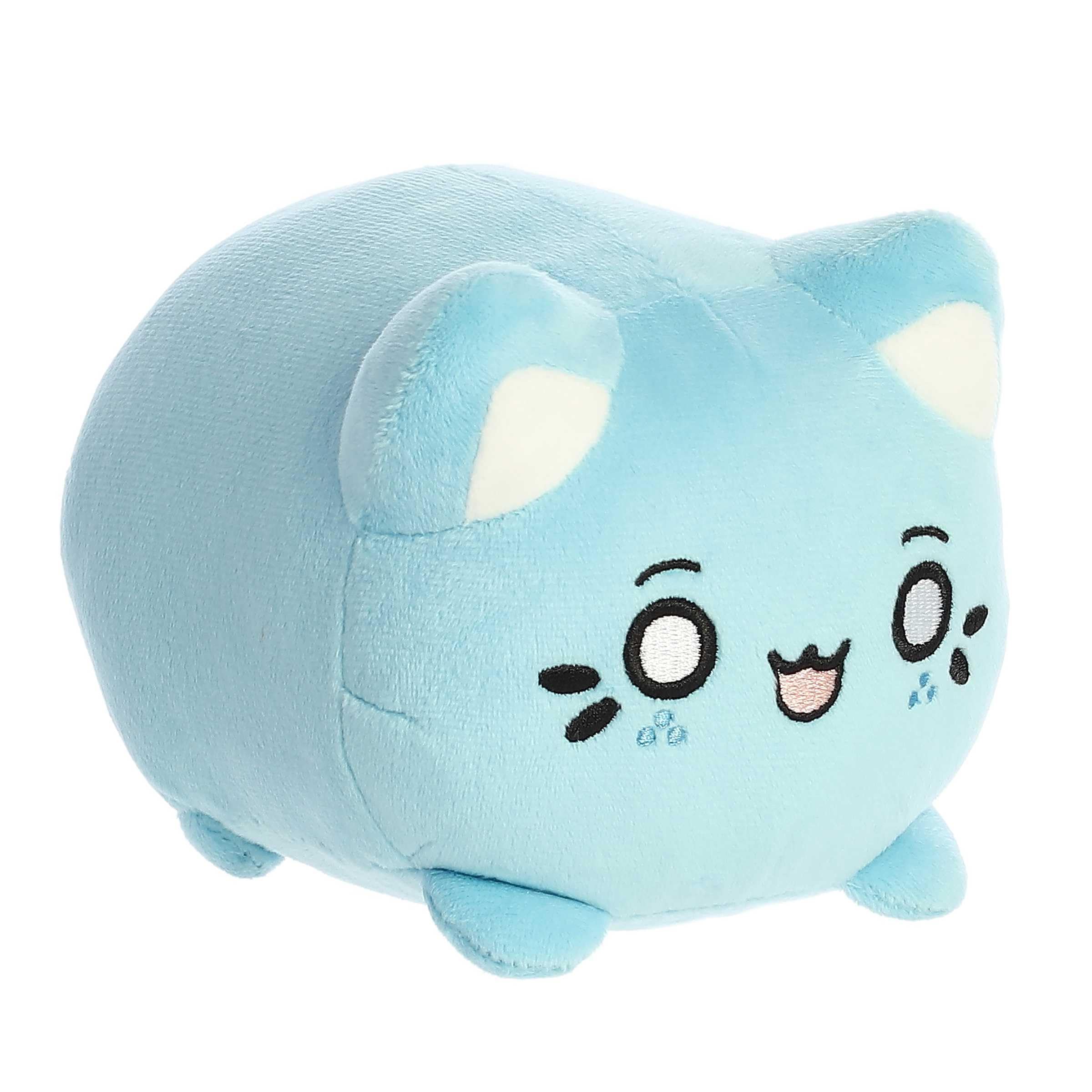 Aurora Meowchi Peluche Encantador Refrescante De Durazno Y Soda Mármol 18 Cm